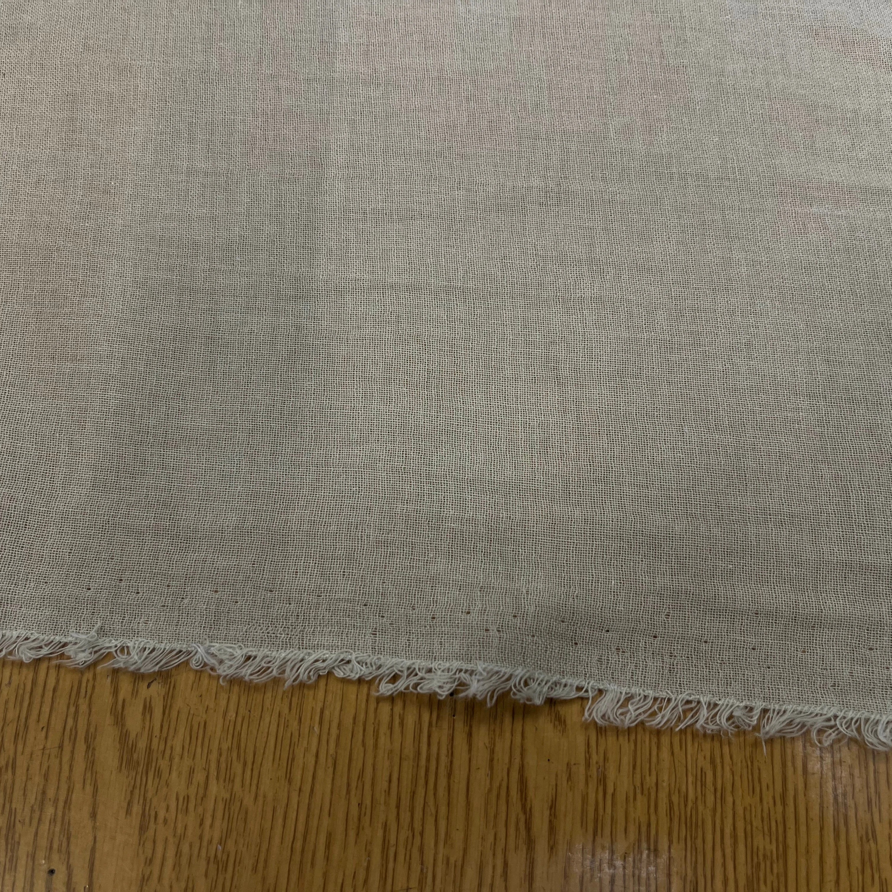 VOILE DE COTON FLUIDE BLANC CASSÉ - My Little Coupon