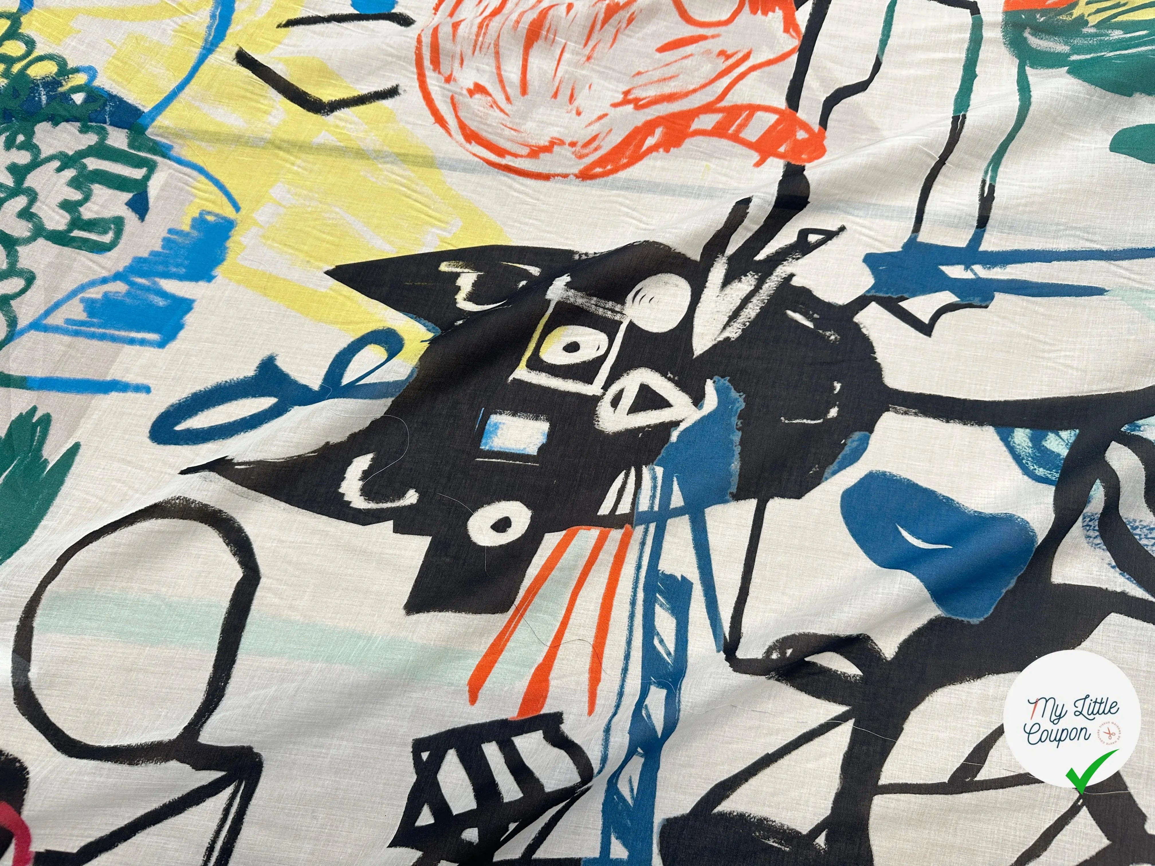 VOILE DE COTON GRIBOUILLI SEUCLAÂ - My Little Coupon