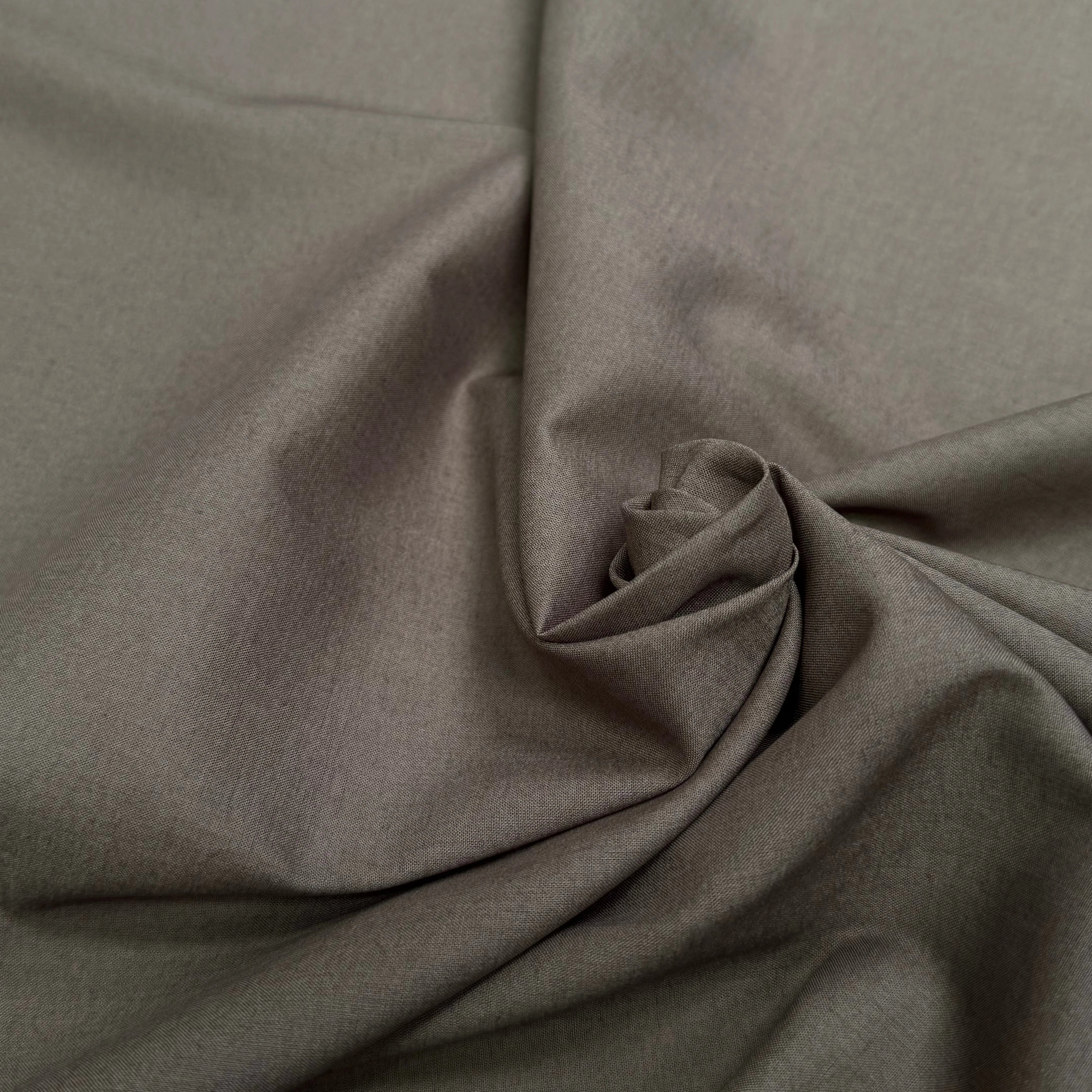 VOILE DE COTON GRIS MARRONNÉ SUBLIME - My Little Coupon
