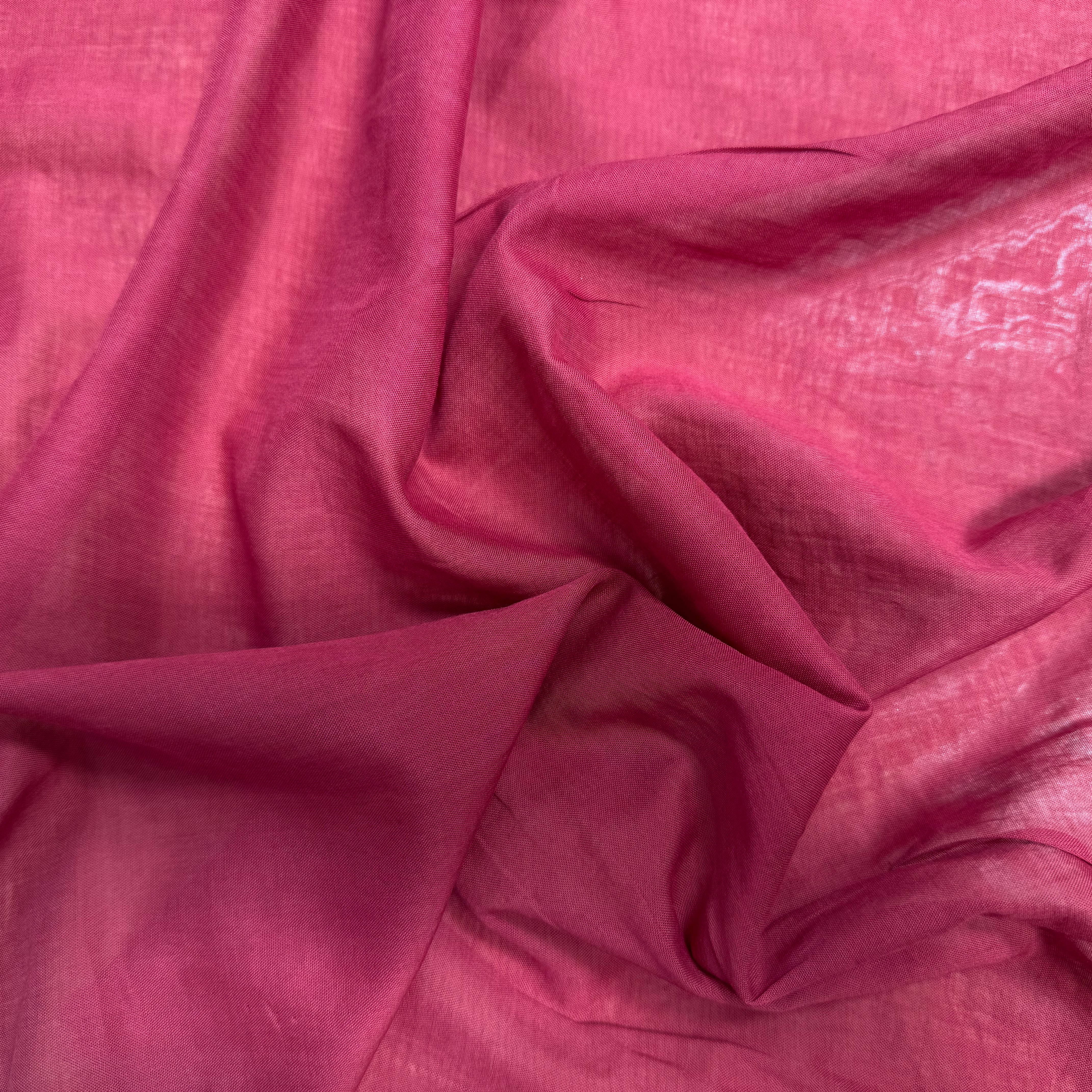 VOILE DE COTON UNI ROUGE BORDEAUX - My Little Coupon