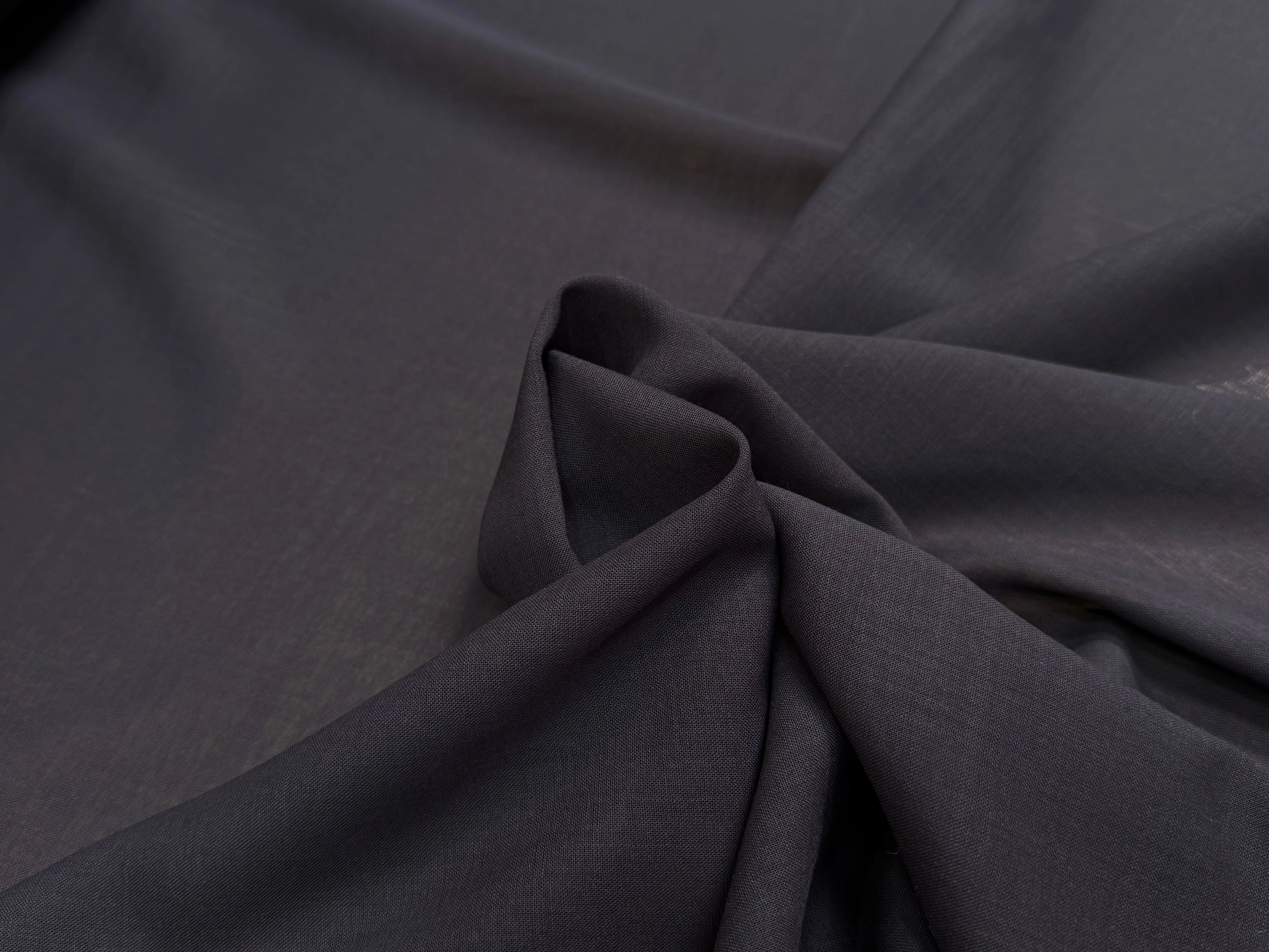 VOILE DE LAINE BELLE DENSITÉ NAVY GRIS 86% LAINE VIERGE - My Little Coupon
