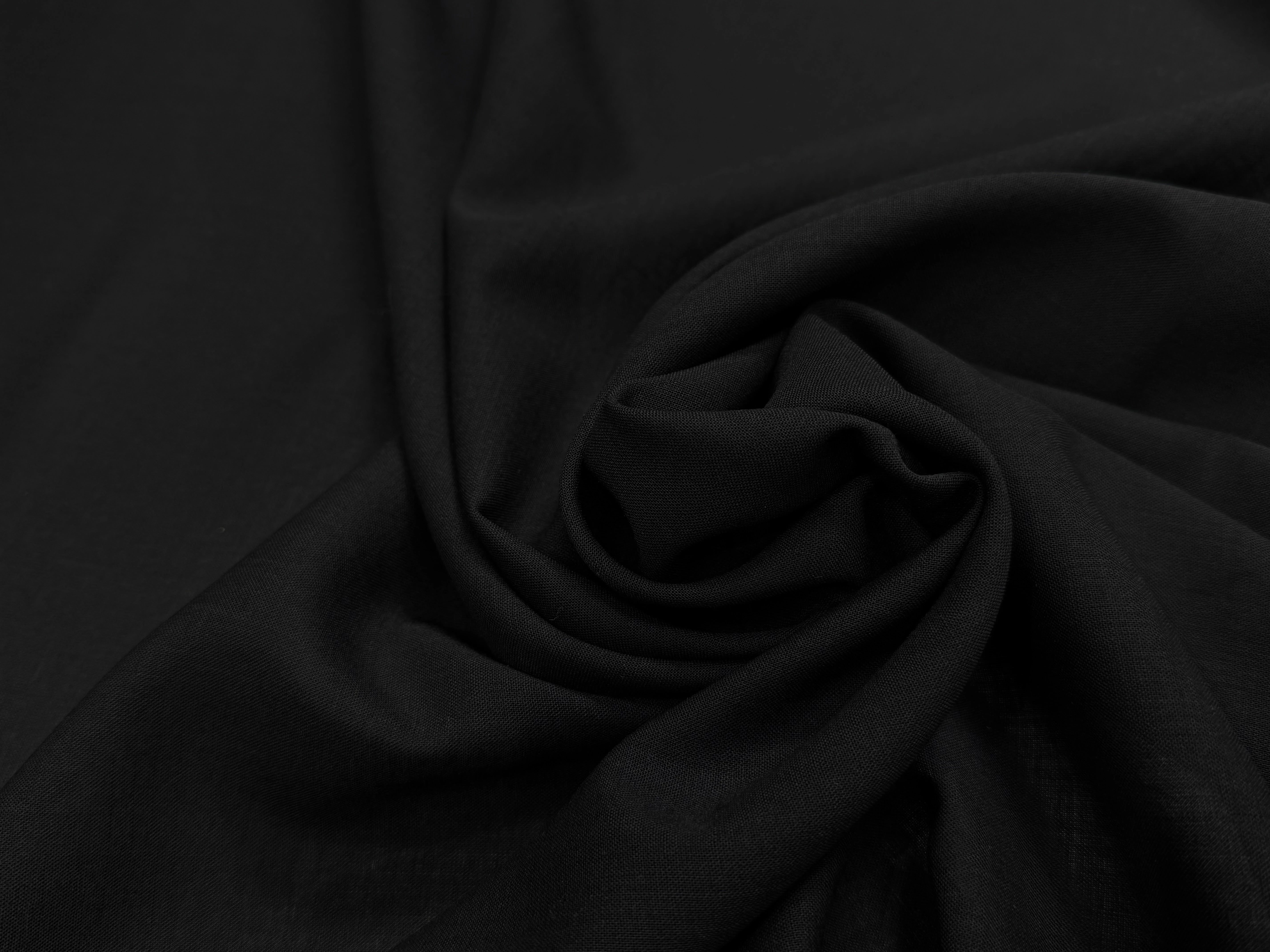 VOILE DE LAINE BELLE DENSITÉ NOIR 86% LAINE VIERGE - My Little Coupon