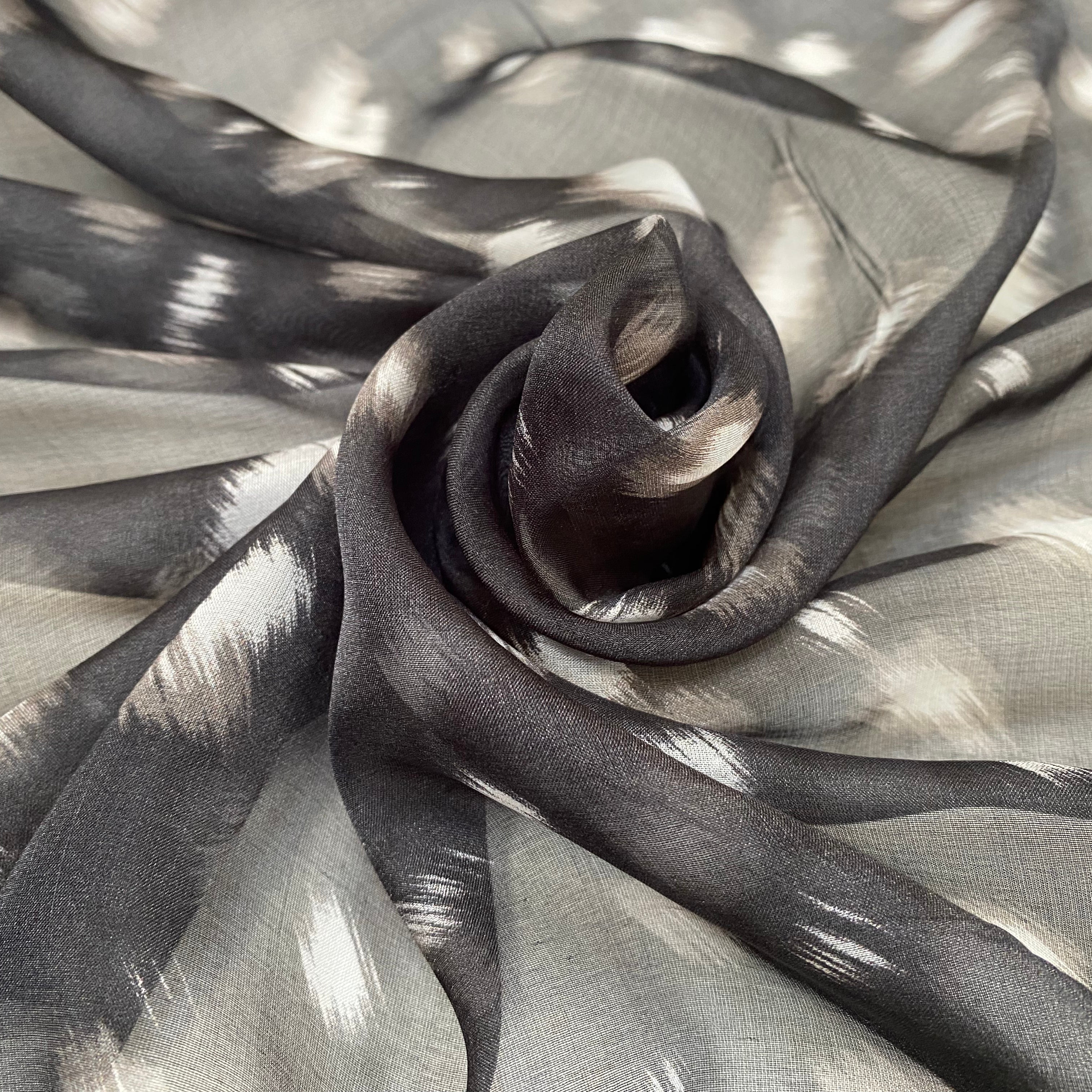 VOILE DE SOIE LEOPARD ABSTRAIT YAKOI - My Little Coupon