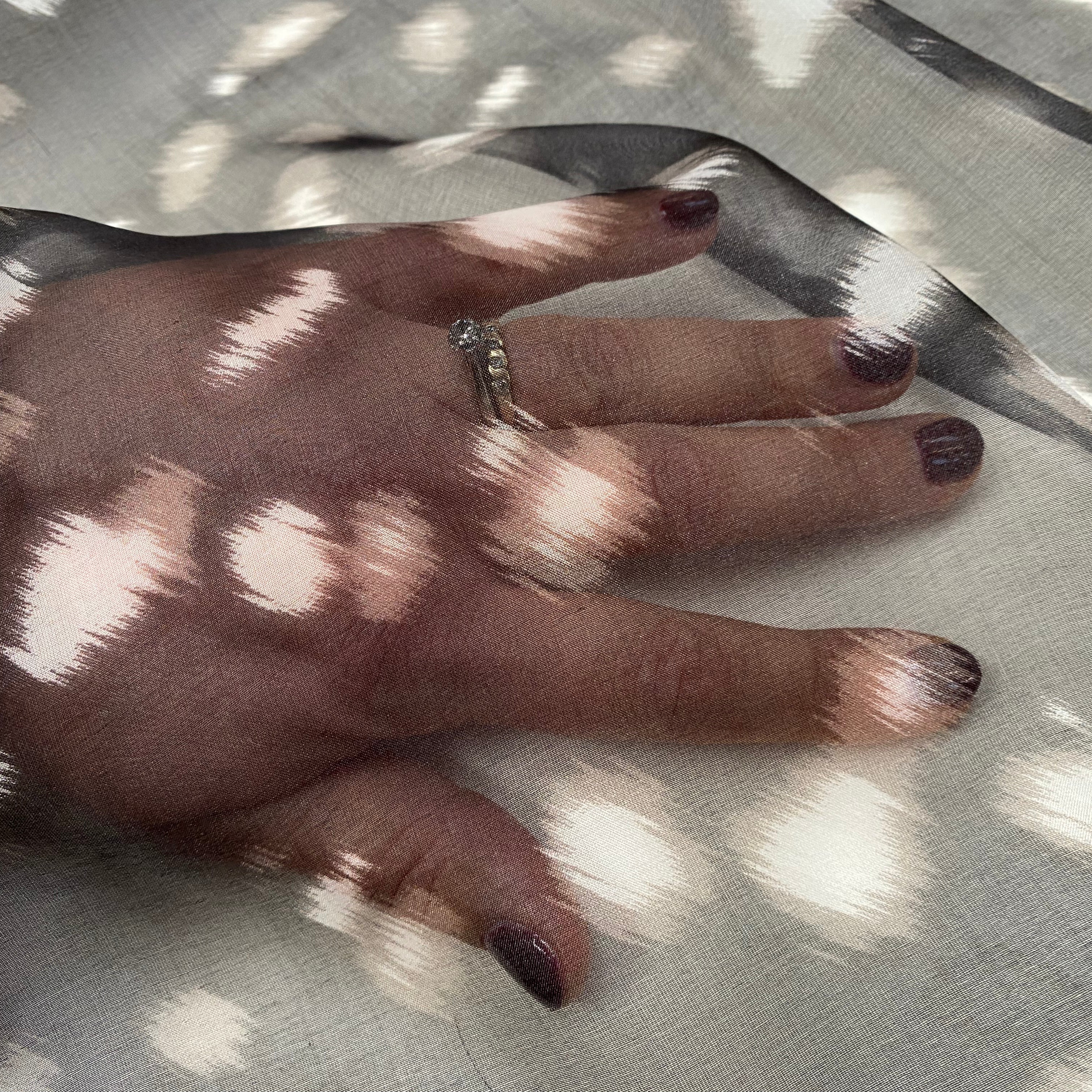 VOILE DE SOIE LEOPARD ABSTRAIT YAKOI - My Little Coupon