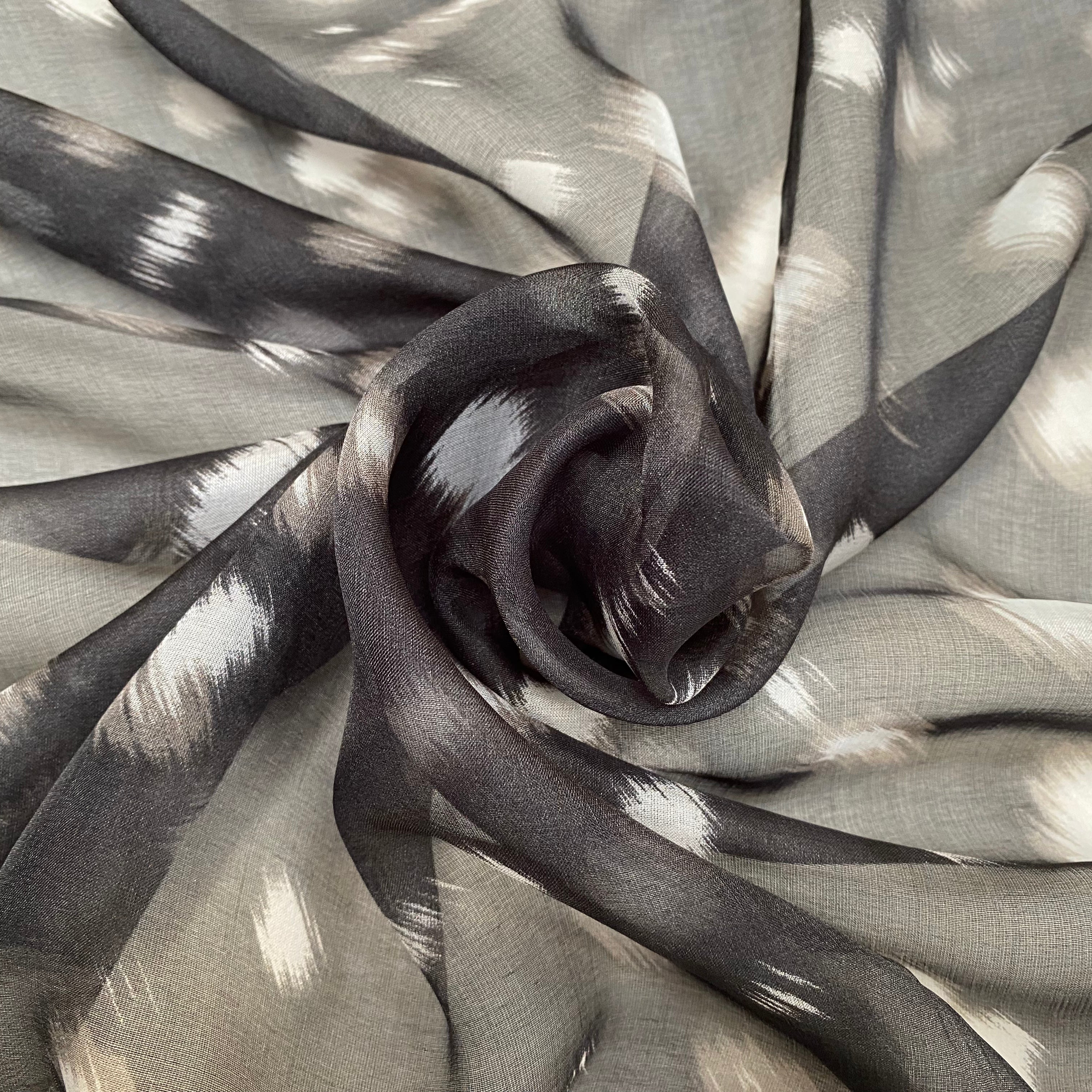 VOILE DE SOIE LEOPARD ABSTRAIT YAKOI - My Little Coupon