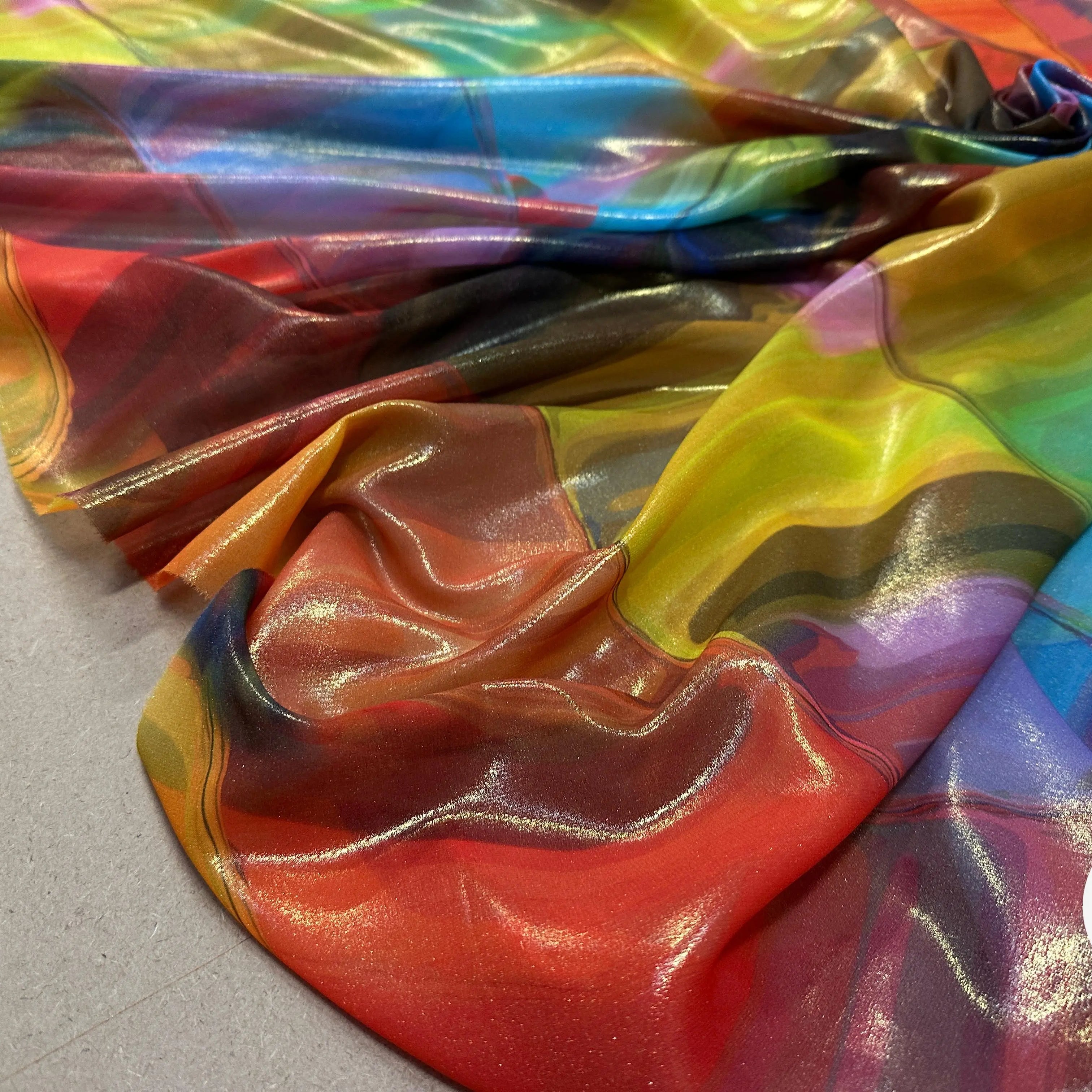 VOILE IRISÉ CREATORE PSYCHEDELIQUE - My Little Coupon