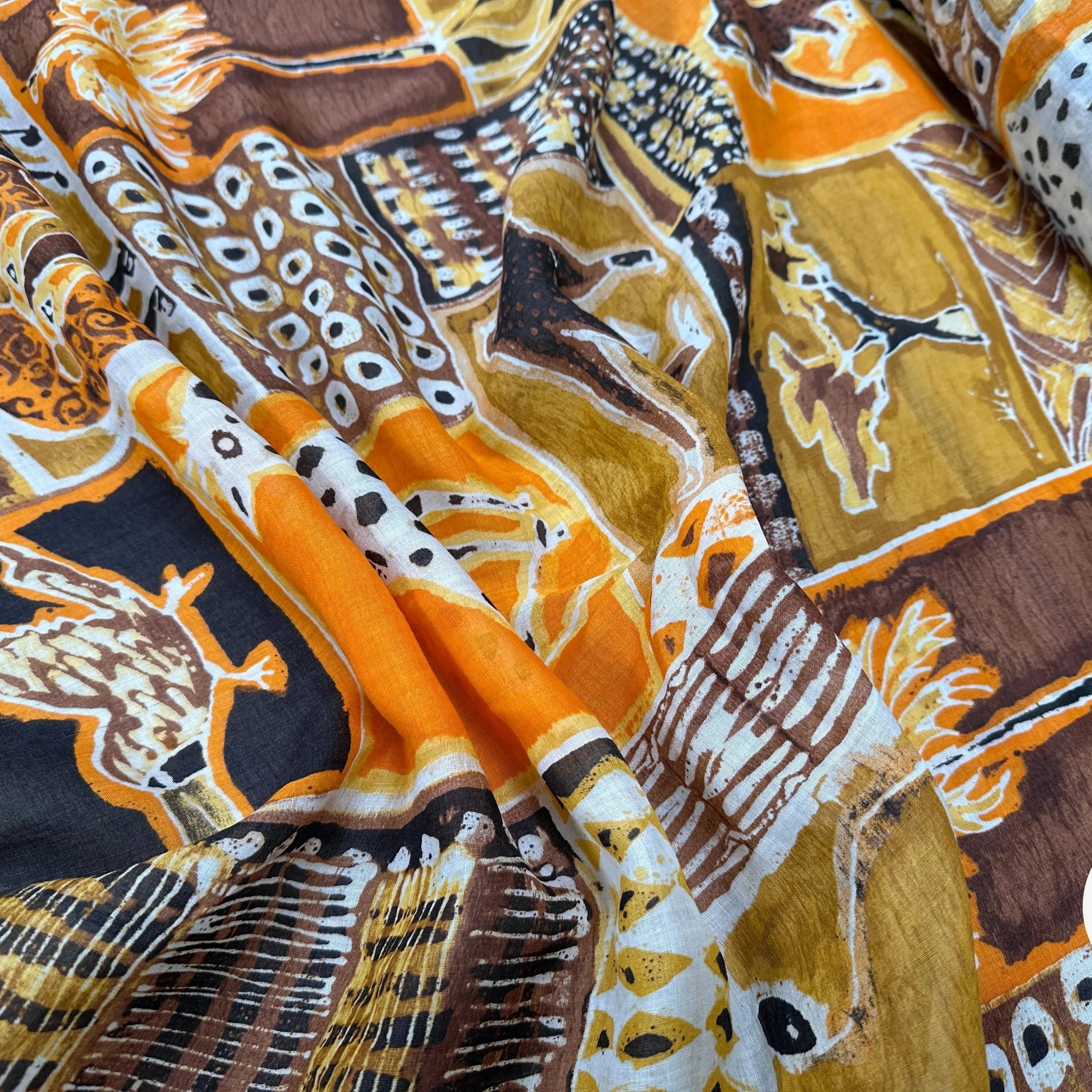 VOILE RAMIE MYKONOS WASHING TENDANCE AFRICA - My Little Coupon