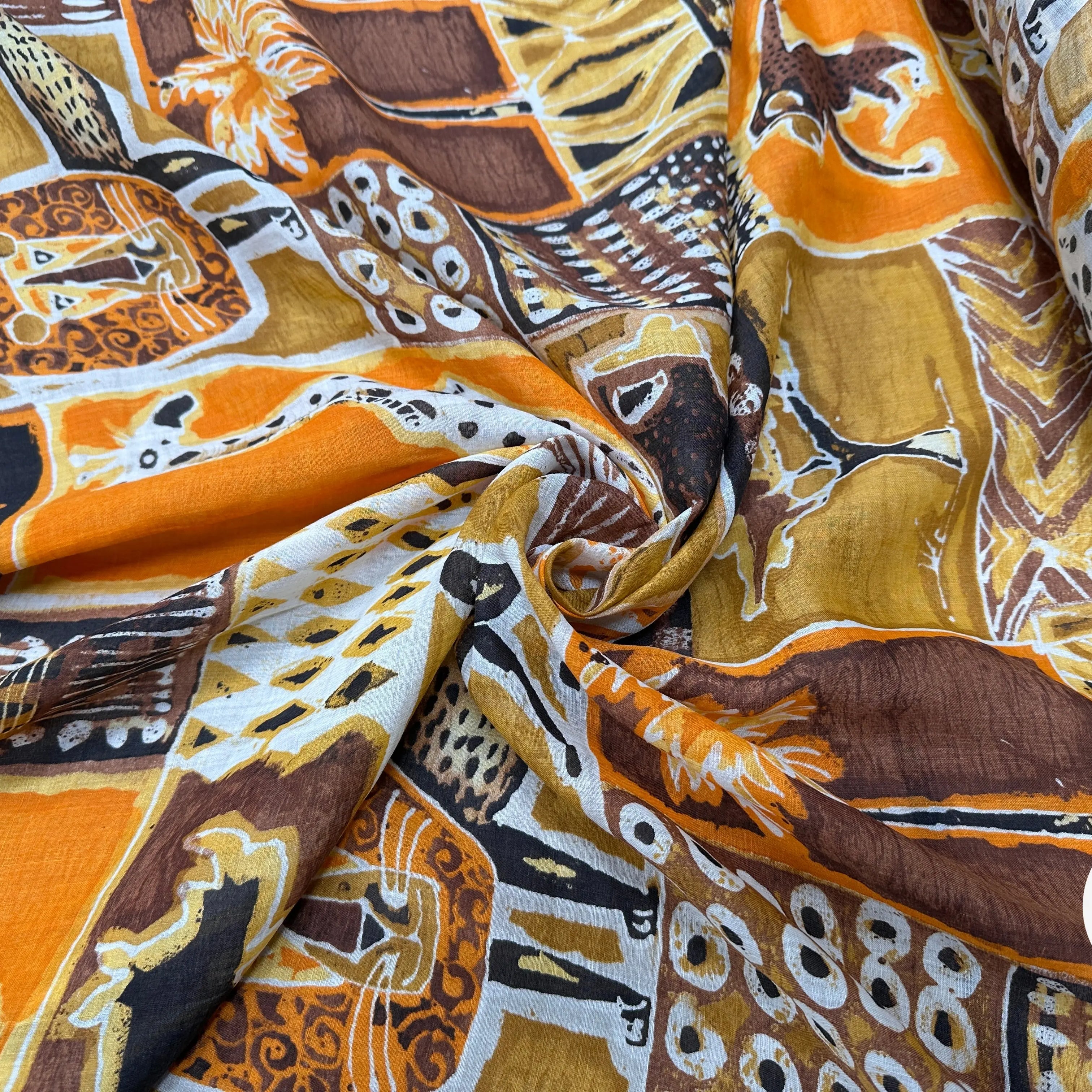 VOILE RAMIE MYKONOS WASHING TENDANCE AFRICA - My Little Coupon