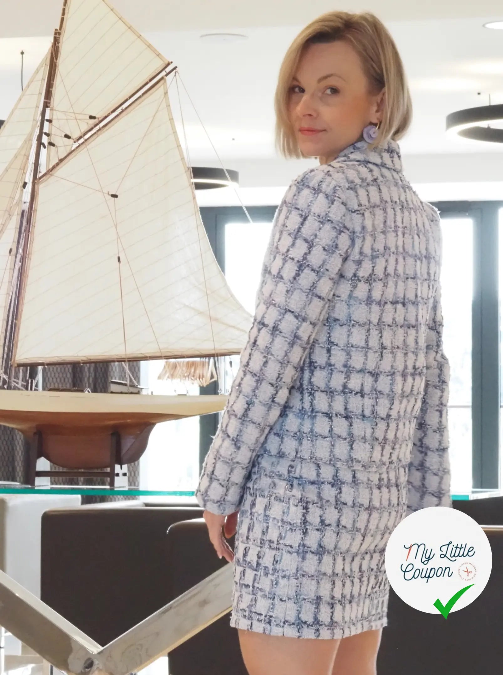 Veste Krystal - Patron pochette - My Little Coupon