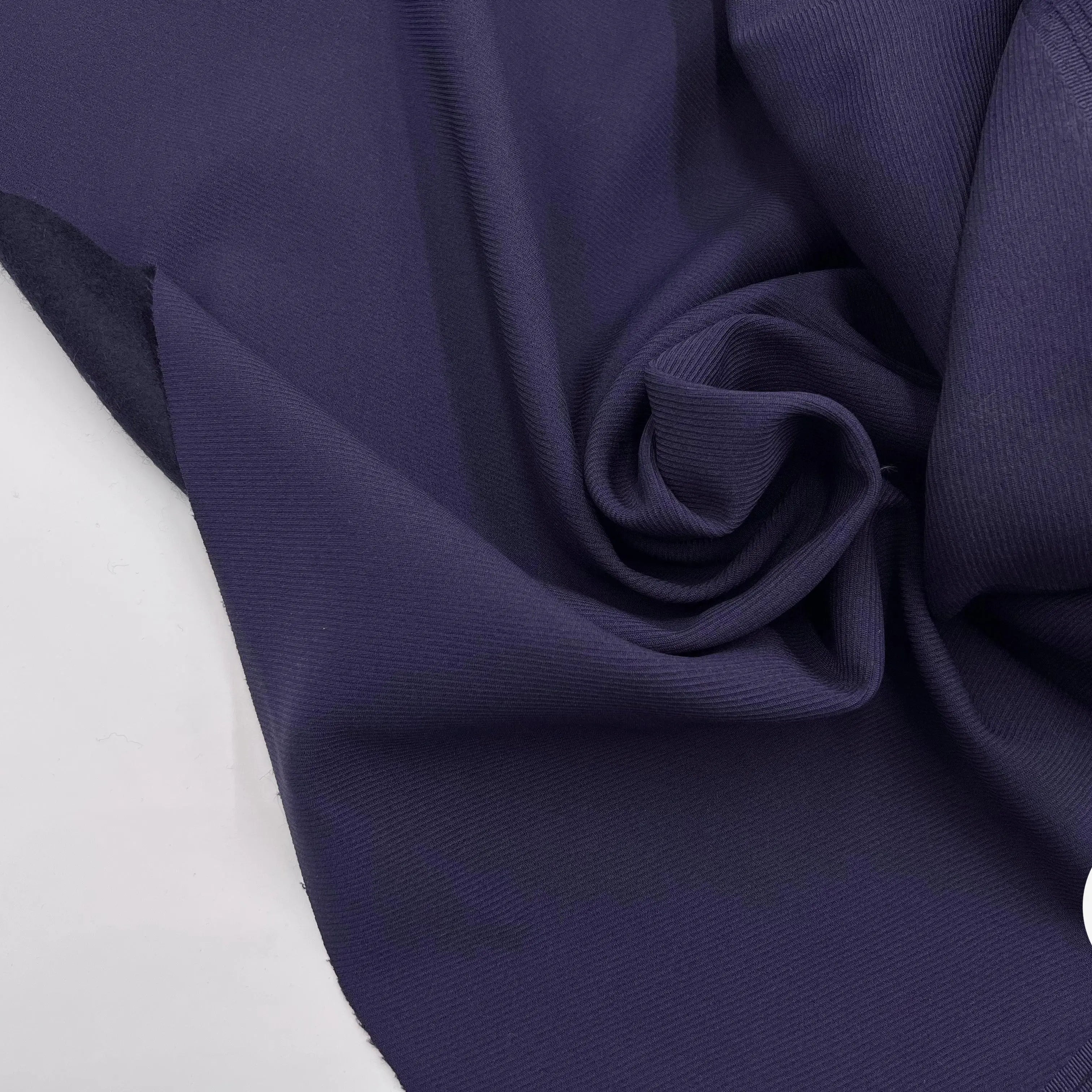 WHIPCORD PRESTIGE NAVY JAPON ENVERS GRATTÉ - My Little Coupon - tissu - coudre