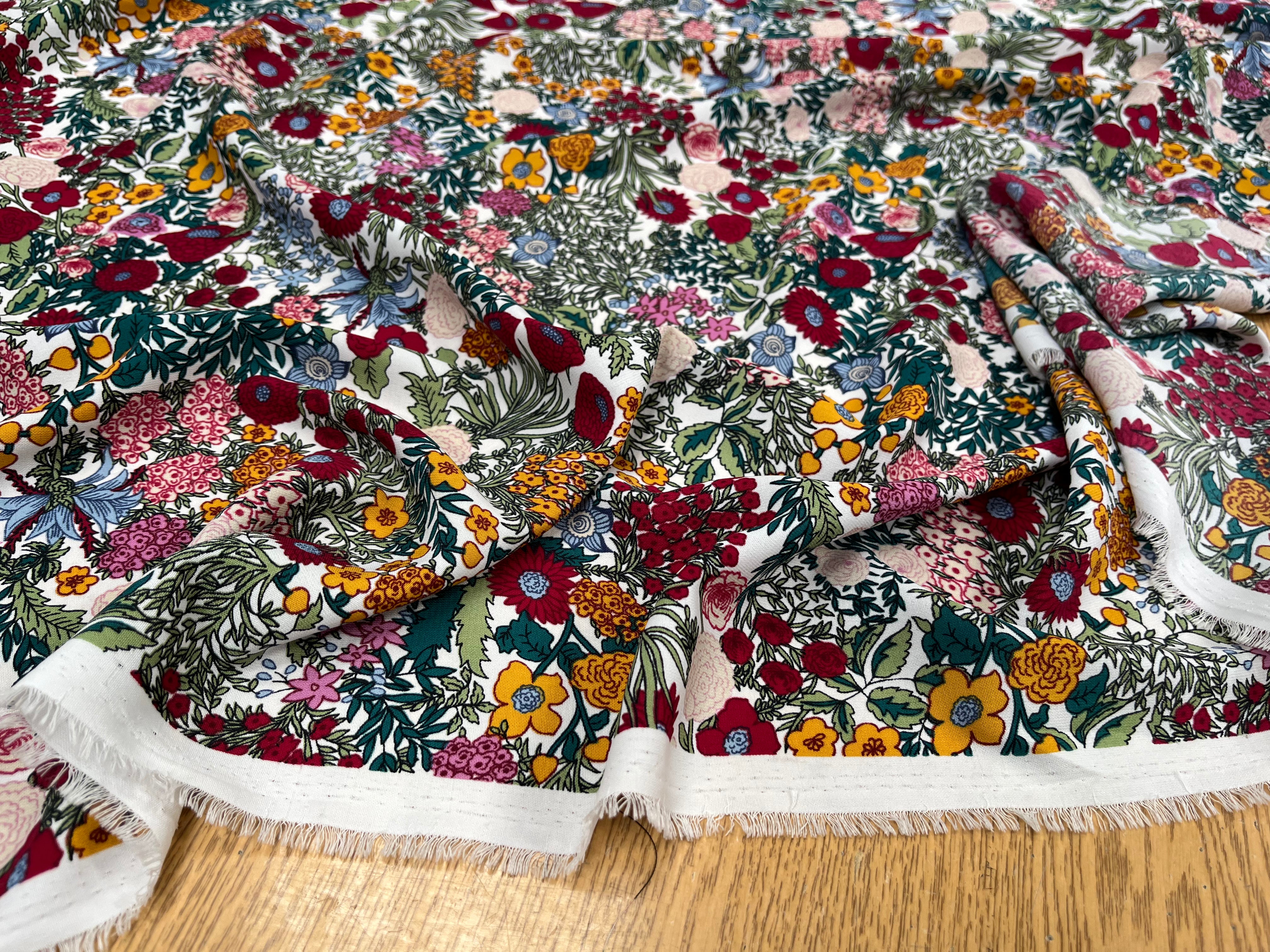 WOOLPEACH FLEURIE ROUGE JAUNE VERT BEIGE BLEU - My Little Coupon