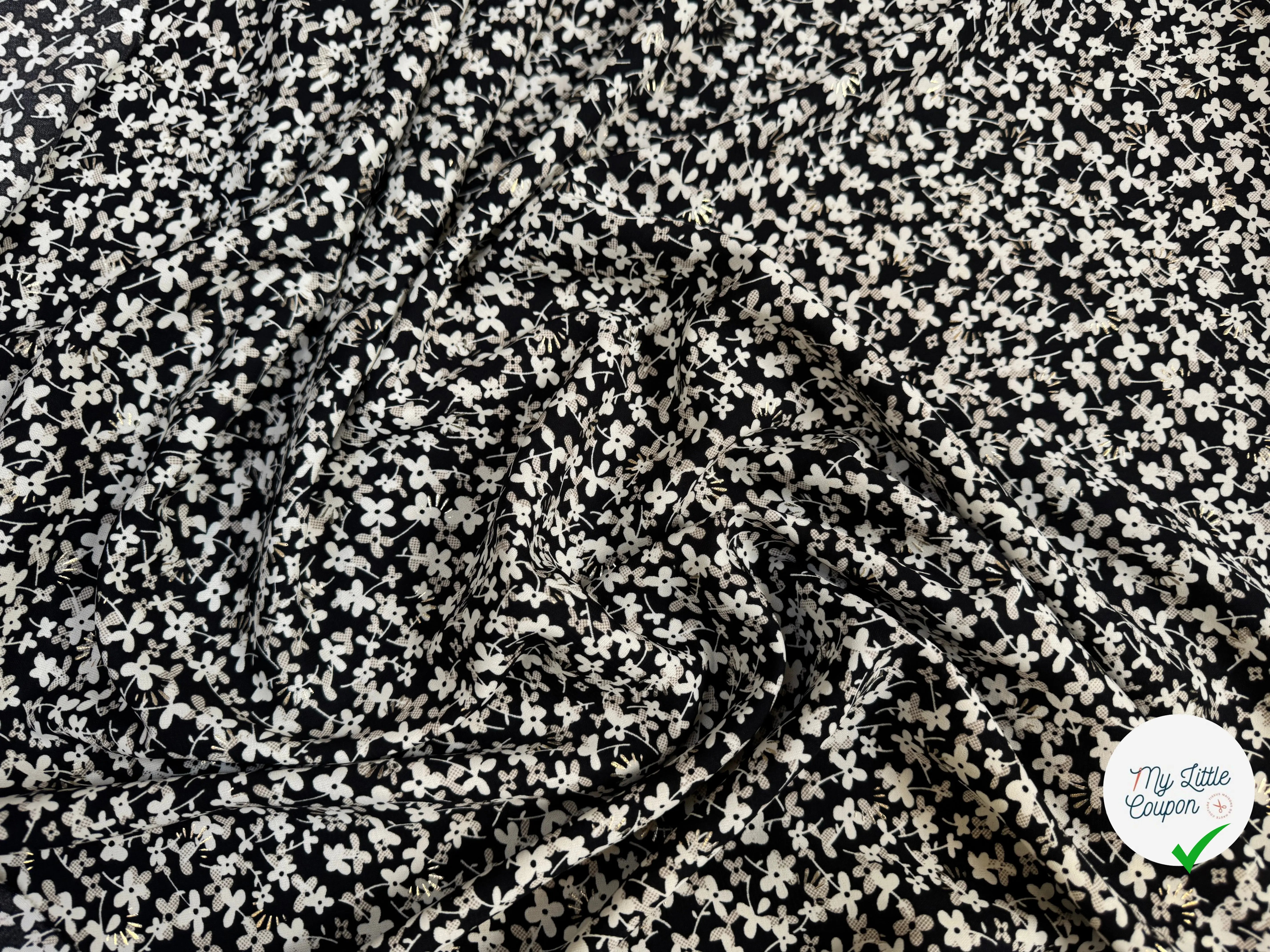 WOOLPEACH FLEURS REFLET DORÉ - My Little Coupon