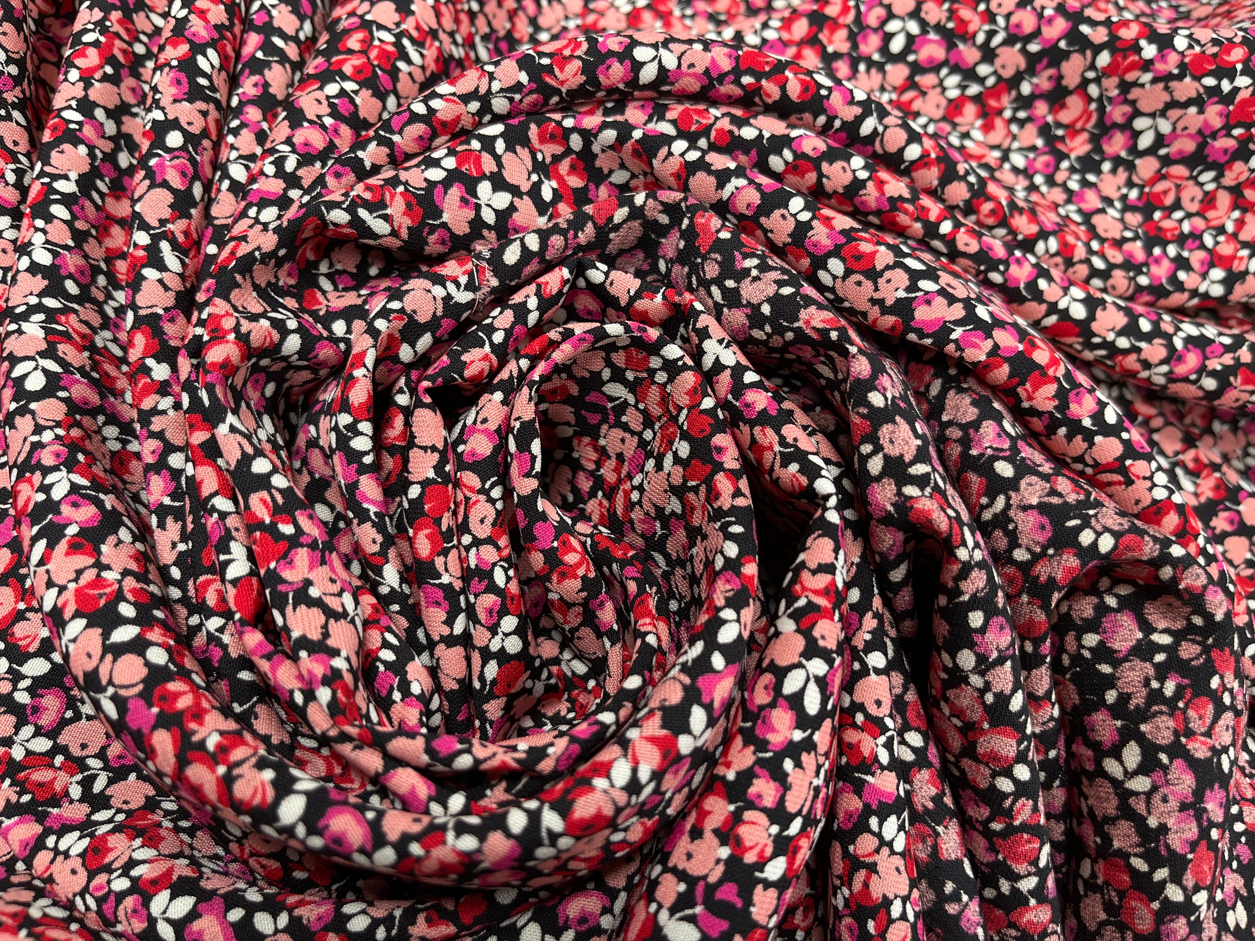 WOOLPEACH MOTIF PETIT FLEUR ROSE VIOLET BLANC - My Little Coupon