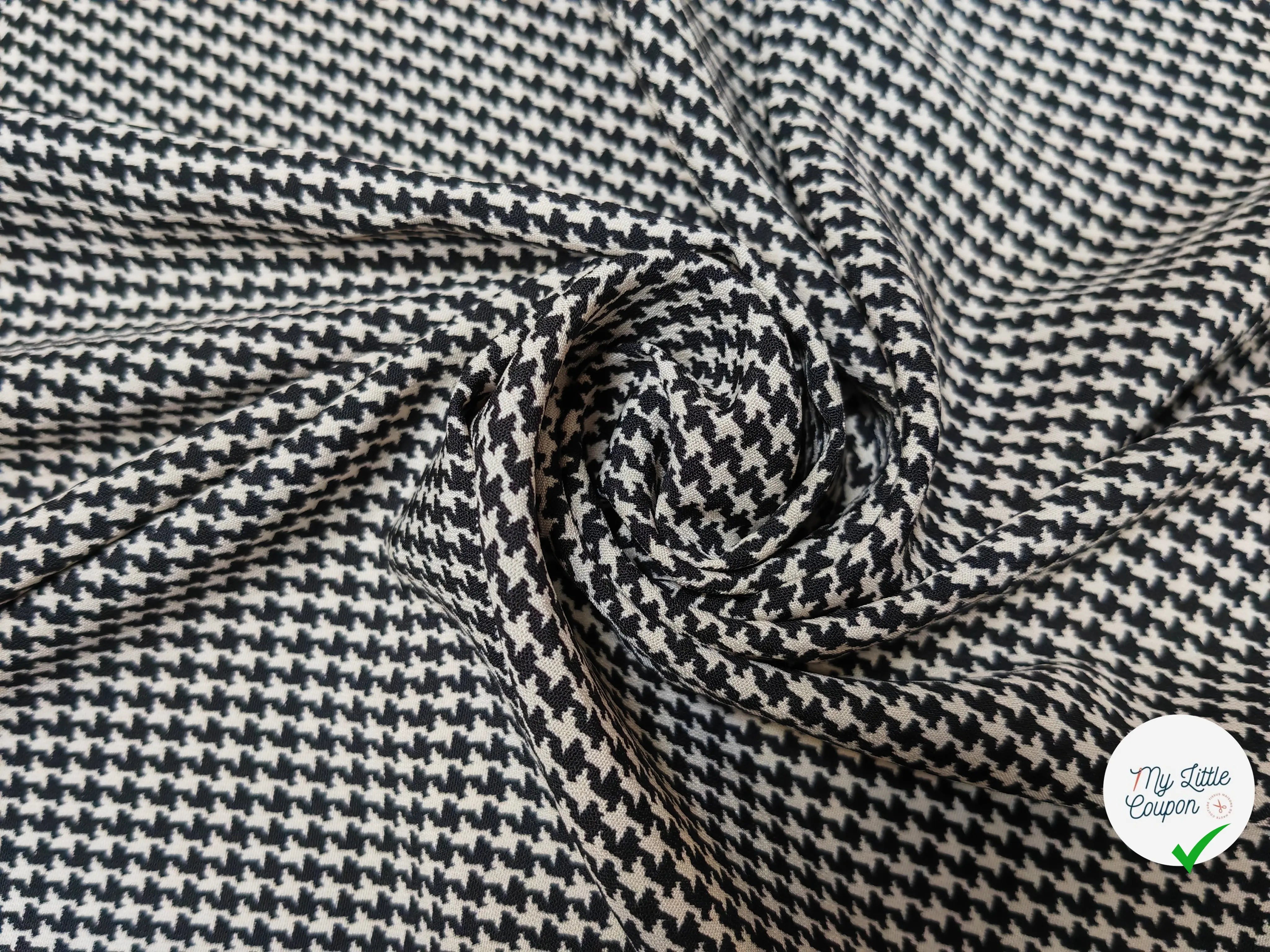 WOOLPEACH RAYURE CROISÉ N&B - My Little Coupon