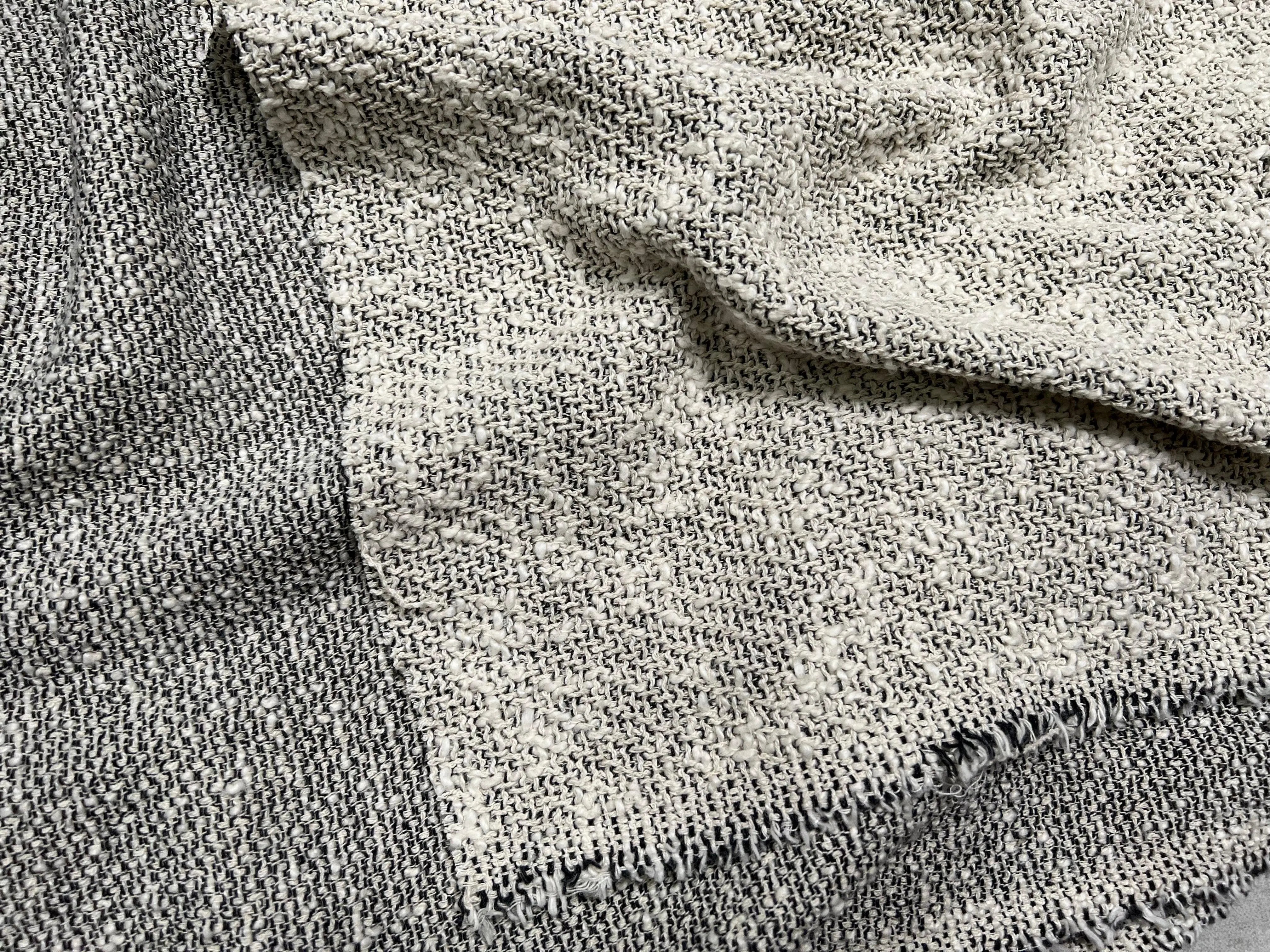 BOUCLETTE MI SAISON NOIR ET SABLE - My Little Coupon - tissu - coudre
