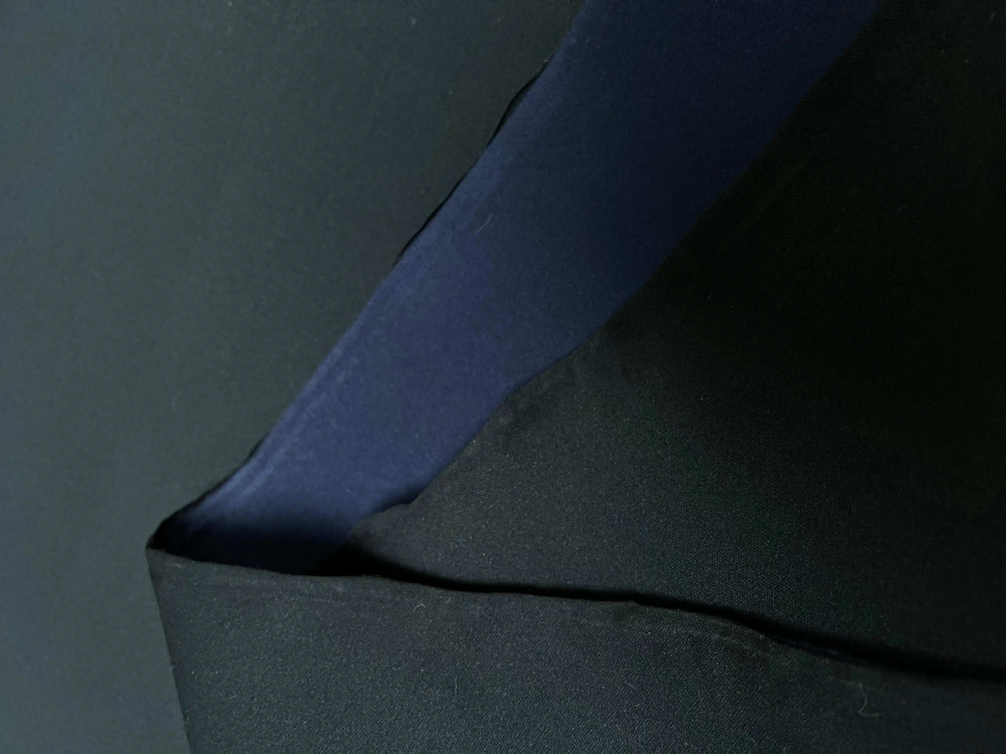 CABAN MARINE CONTRECOLLĂ ASPECT NEOPRENE BLACK - My Little Coupon - tissu - coudre