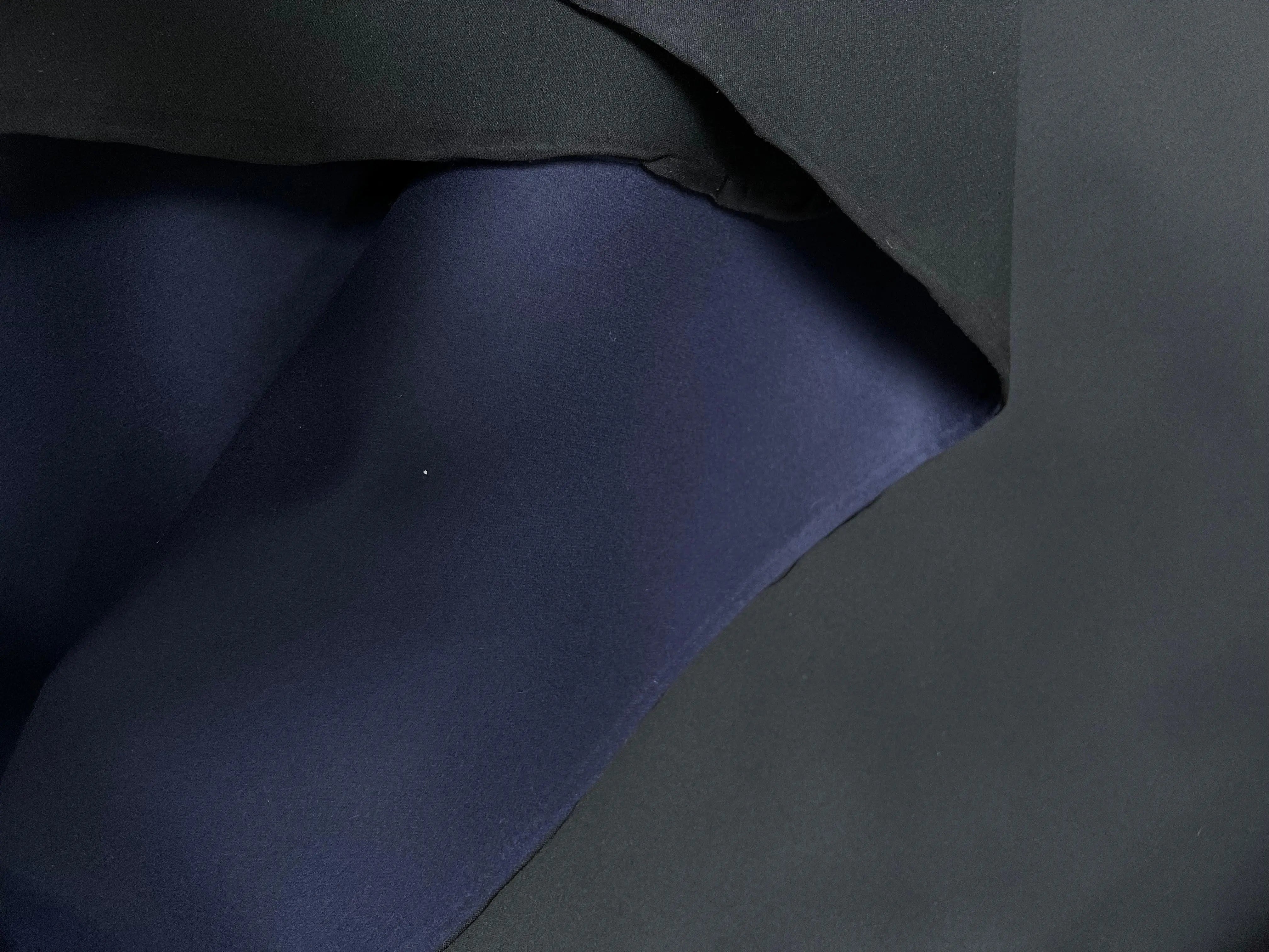 CABAN MARINE CONTRECOLLĂ ASPECT NEOPRENE BLACK - My Little Coupon - tissu - coudre