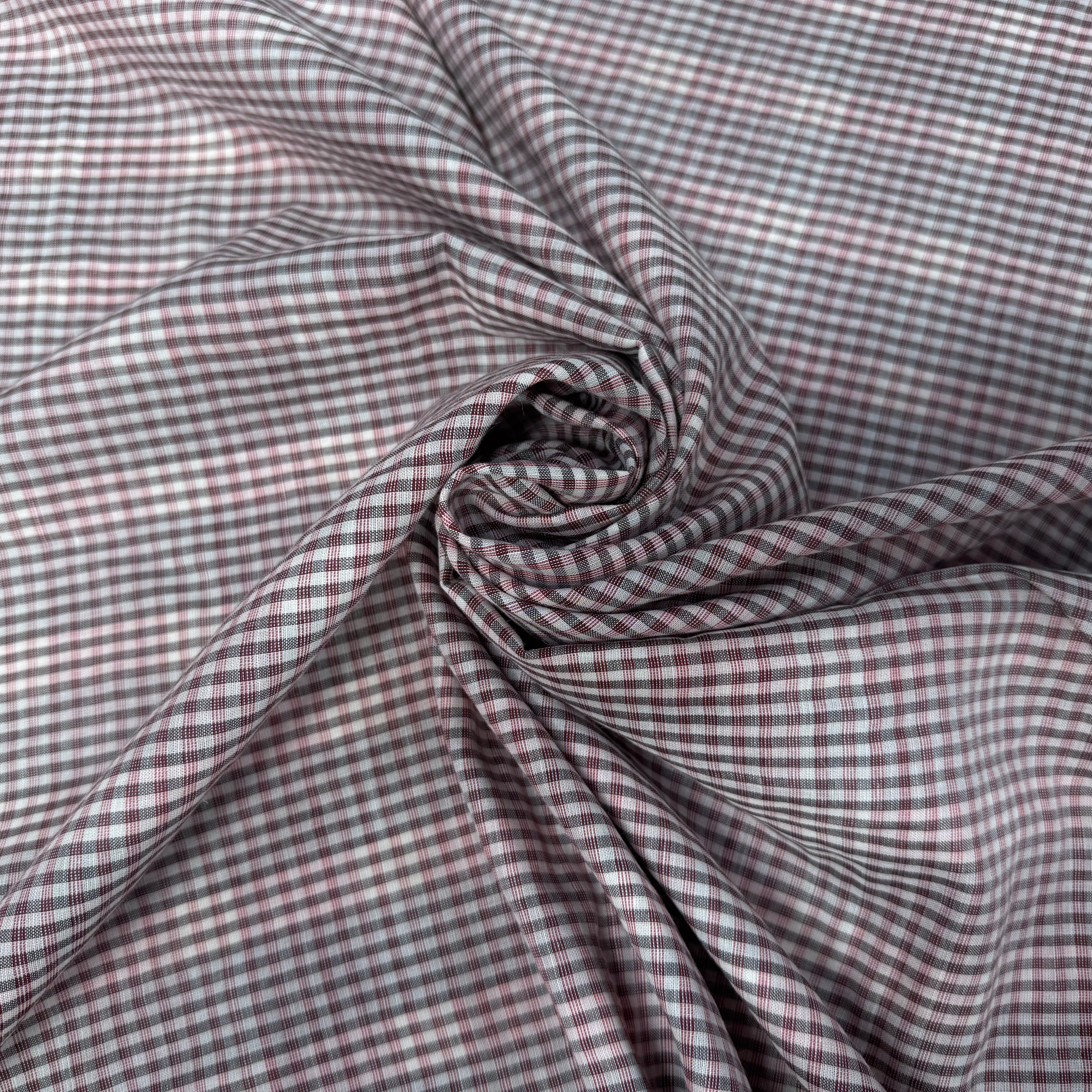 COTON LEGER DOUBLE FACE PETITET GRANDS CARREAUX - My Little Coupon