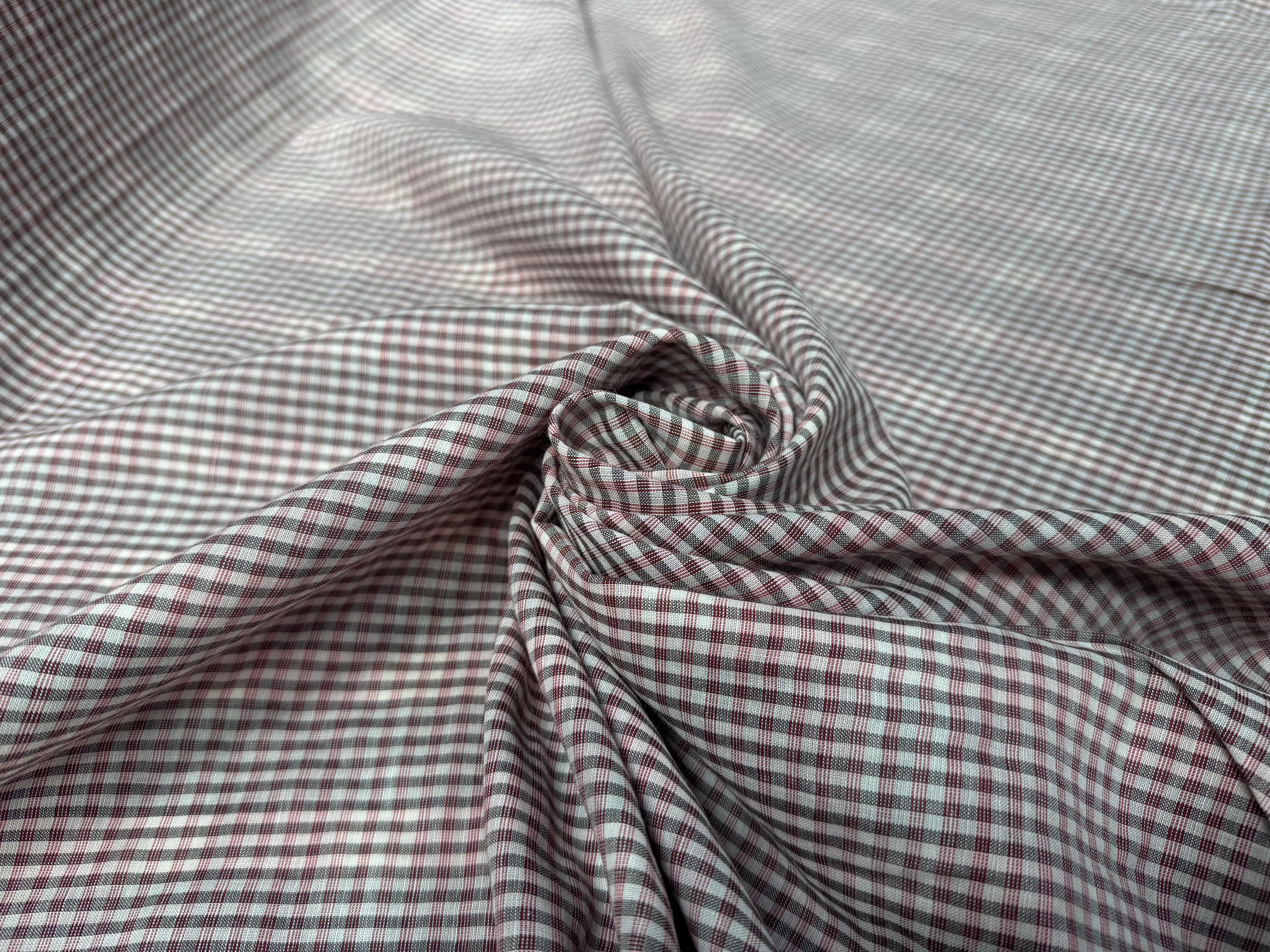 COTON LEGER DOUBLE FACE PETITET GRANDS CARREAUX - My Little Coupon