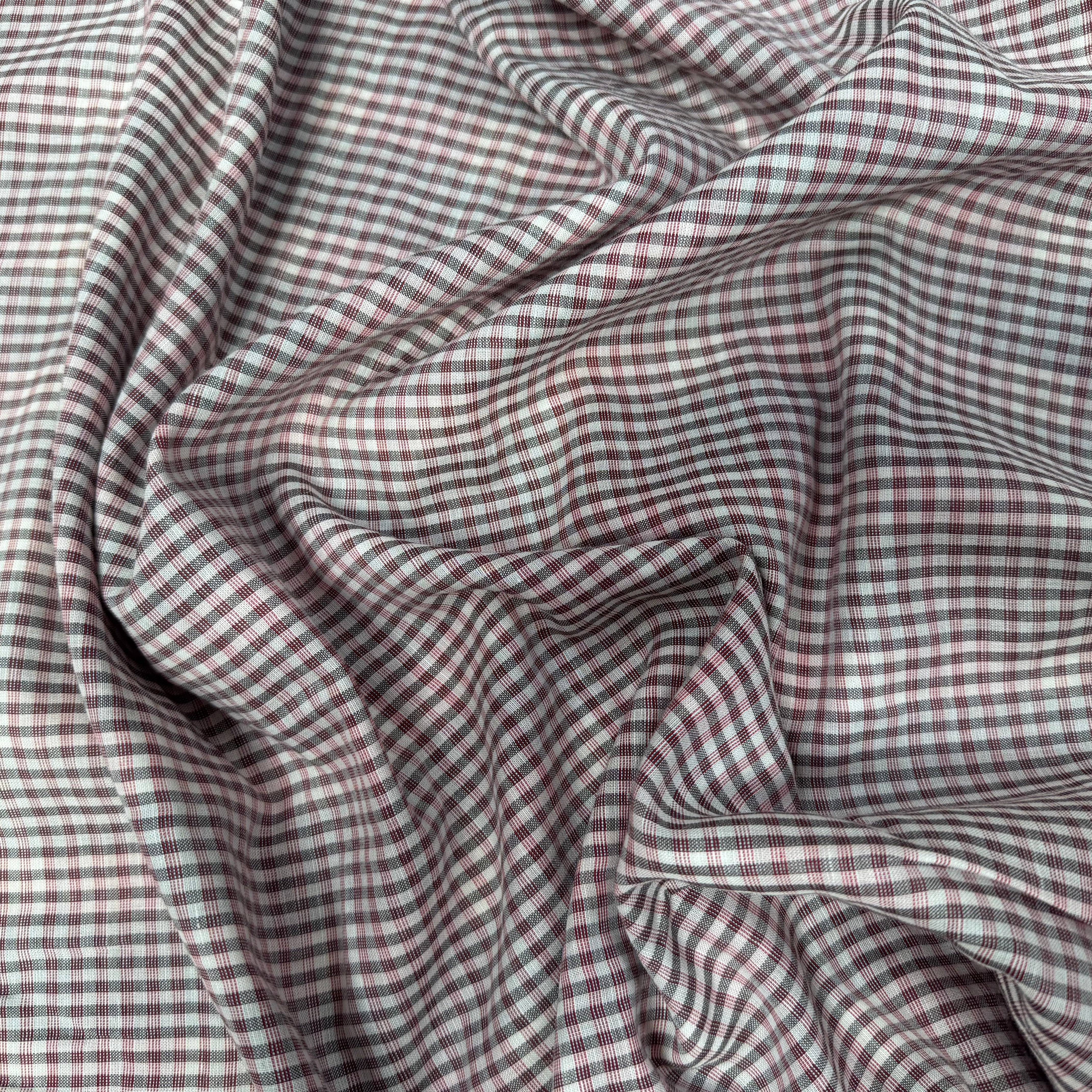 COTON LEGER DOUBLE FACE PETITET GRANDS CARREAUX - My Little Coupon