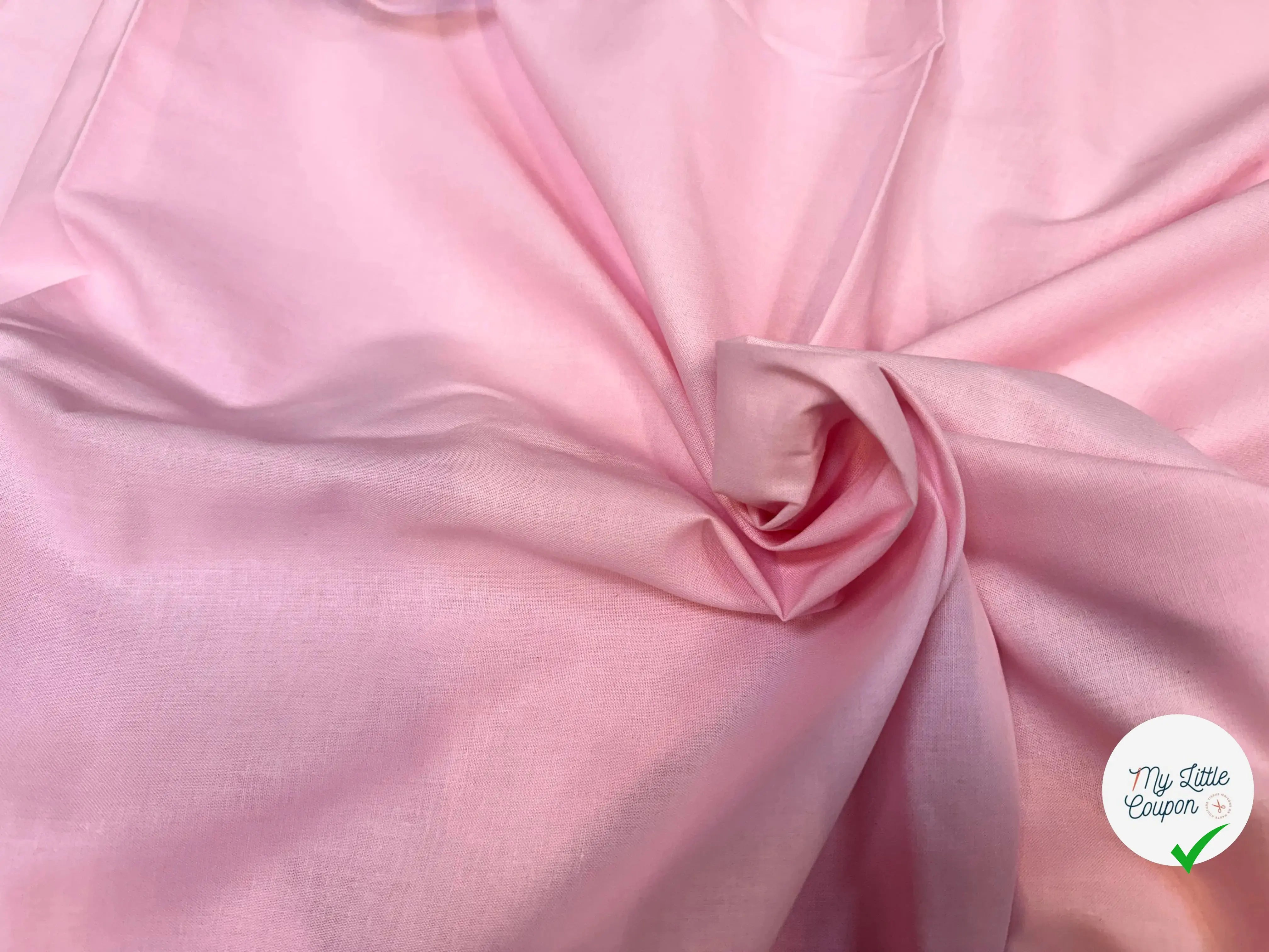 COTONNADE UNIE BLUSHÂ - My Little Coupon