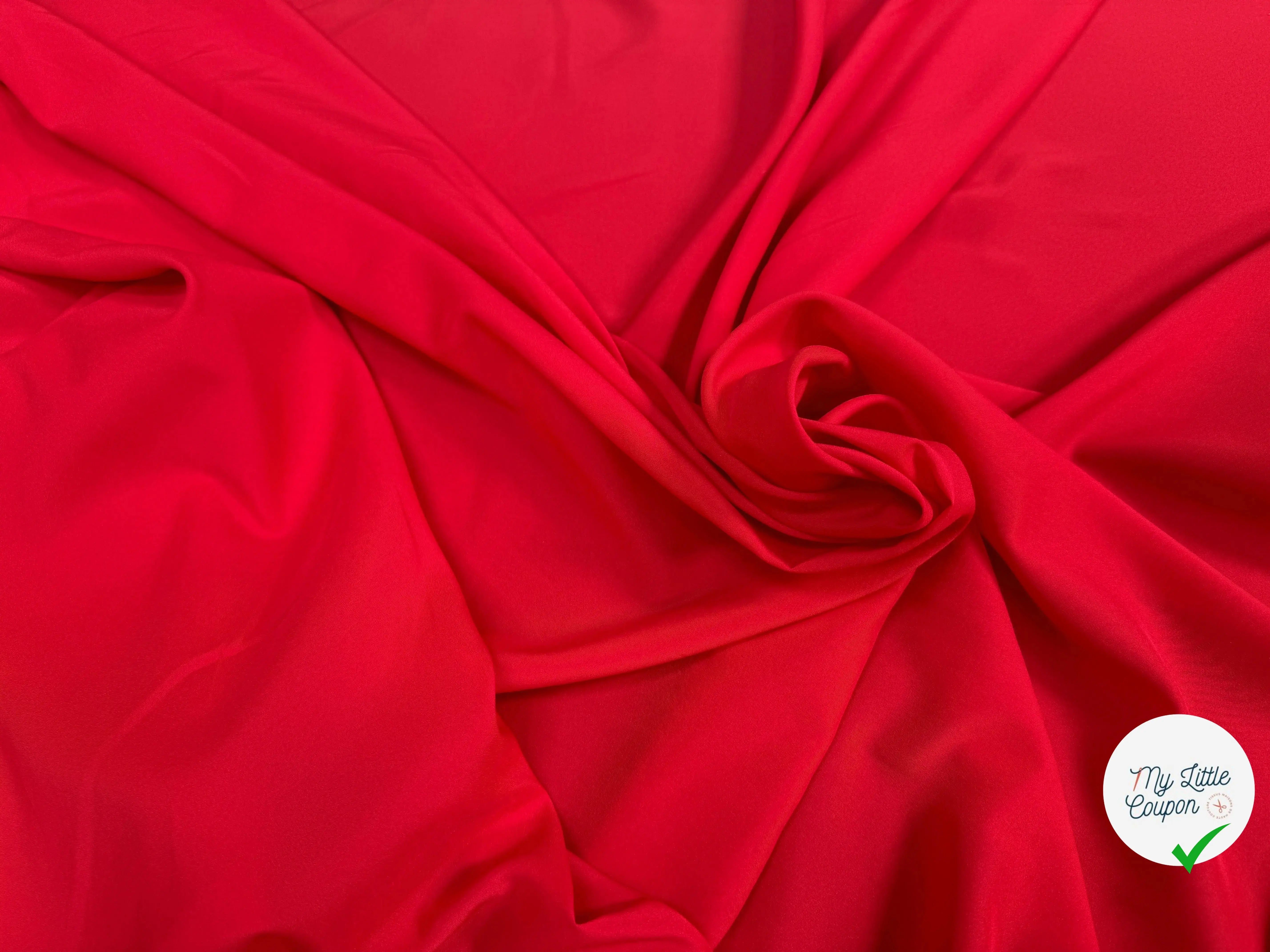 DOUBLURE PONGÉ ROUGE - My Little Coupon
