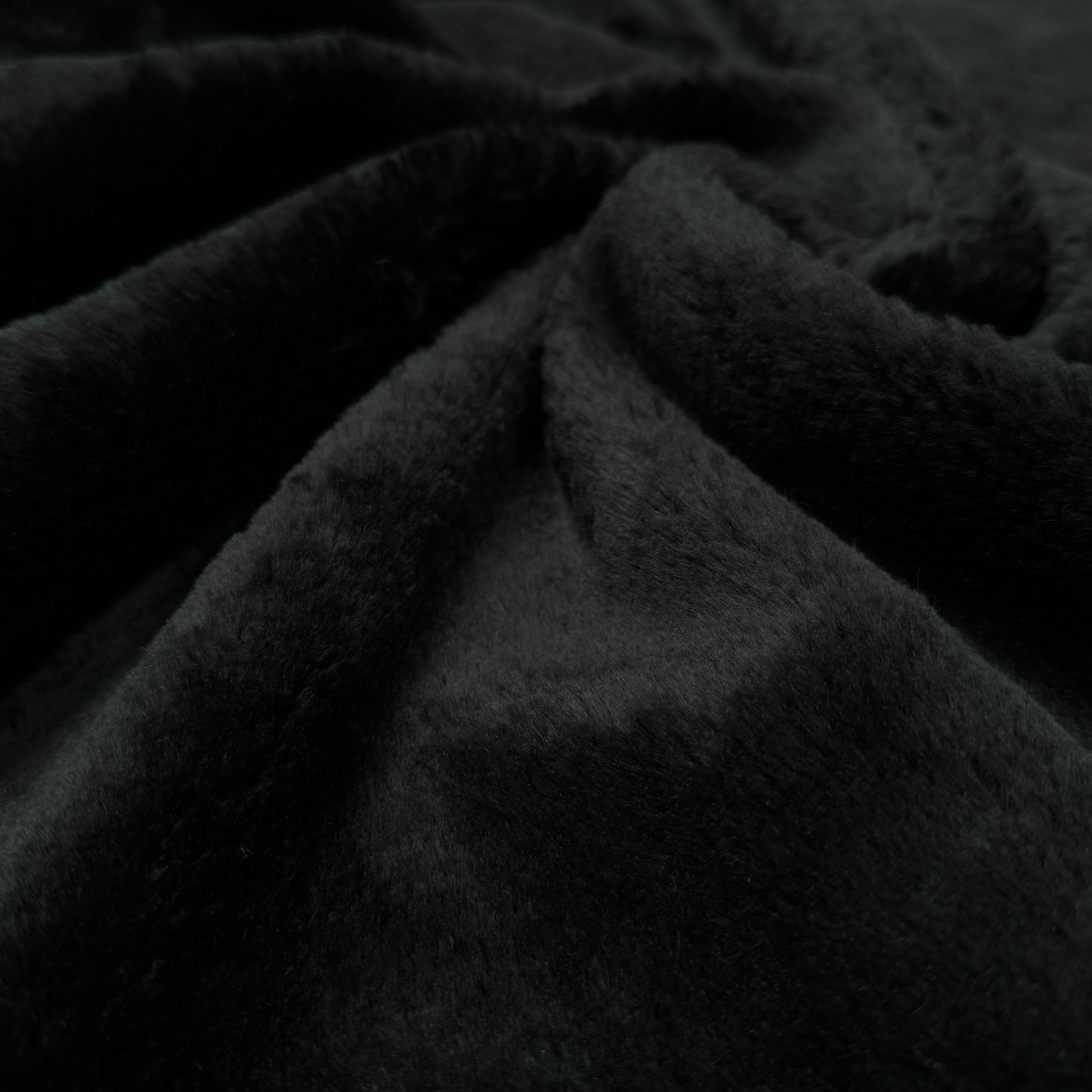 (chute) FOURRURE ENVERS COLLÉ SWEET BLACK - My Little Coupon