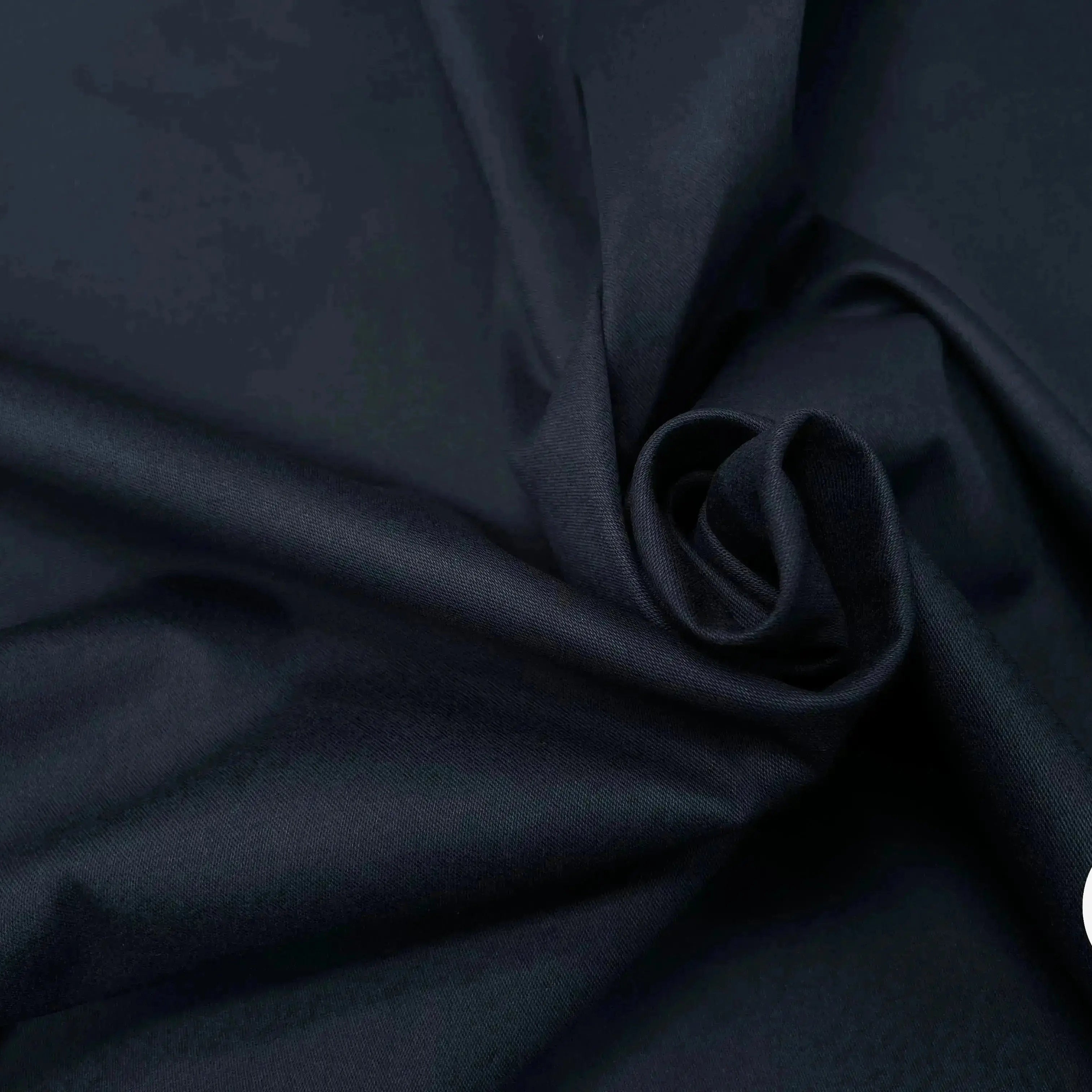 GABARDINE DE COTON SUPERBE TENUE MARINE FONCÉ (DRILL DE COTON LOURD) - My Little Coupon