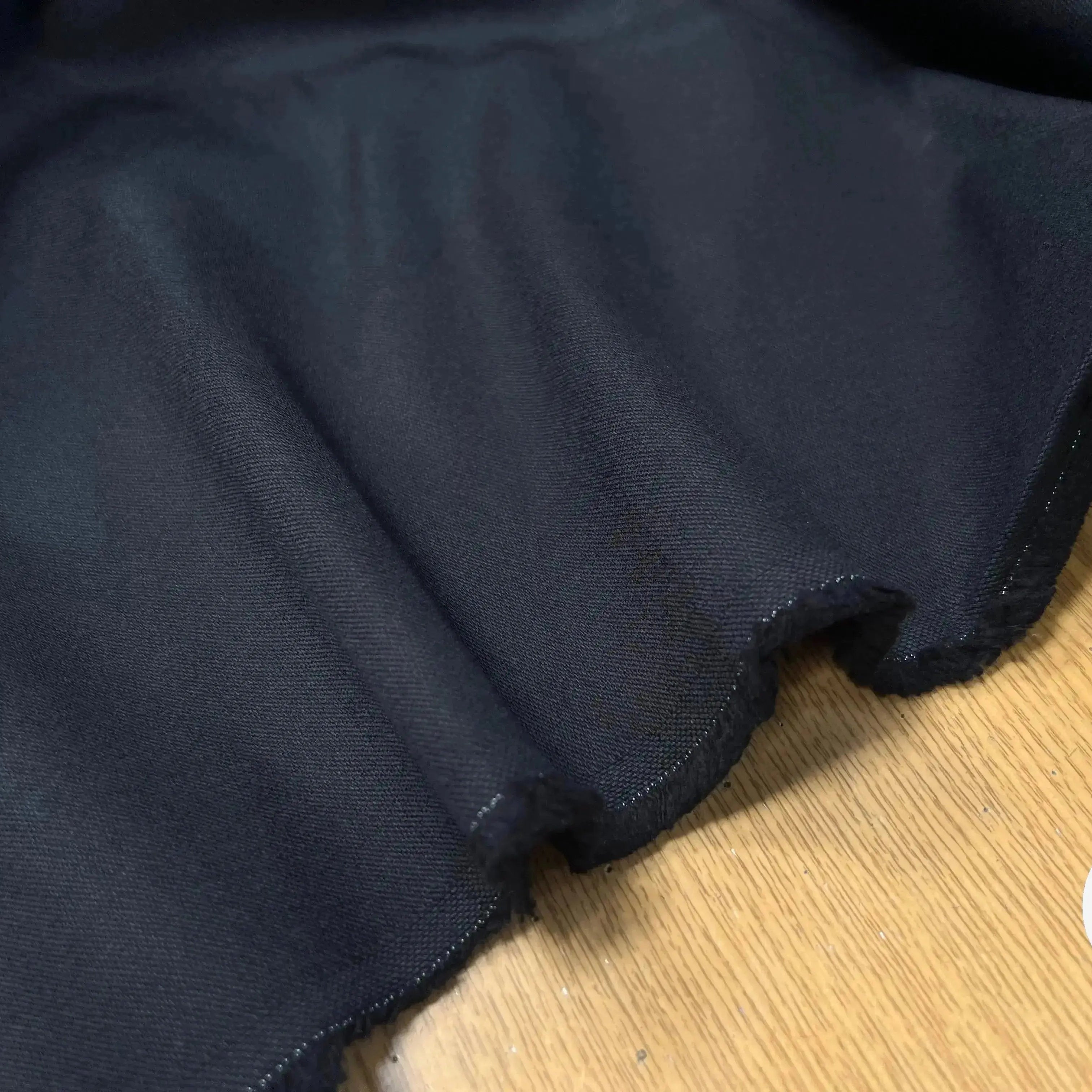 GABARDINE DE COTON SUPERBE TENUE MARINE FONCÉ (DRILL DE COTON LOURD) - My Little Coupon