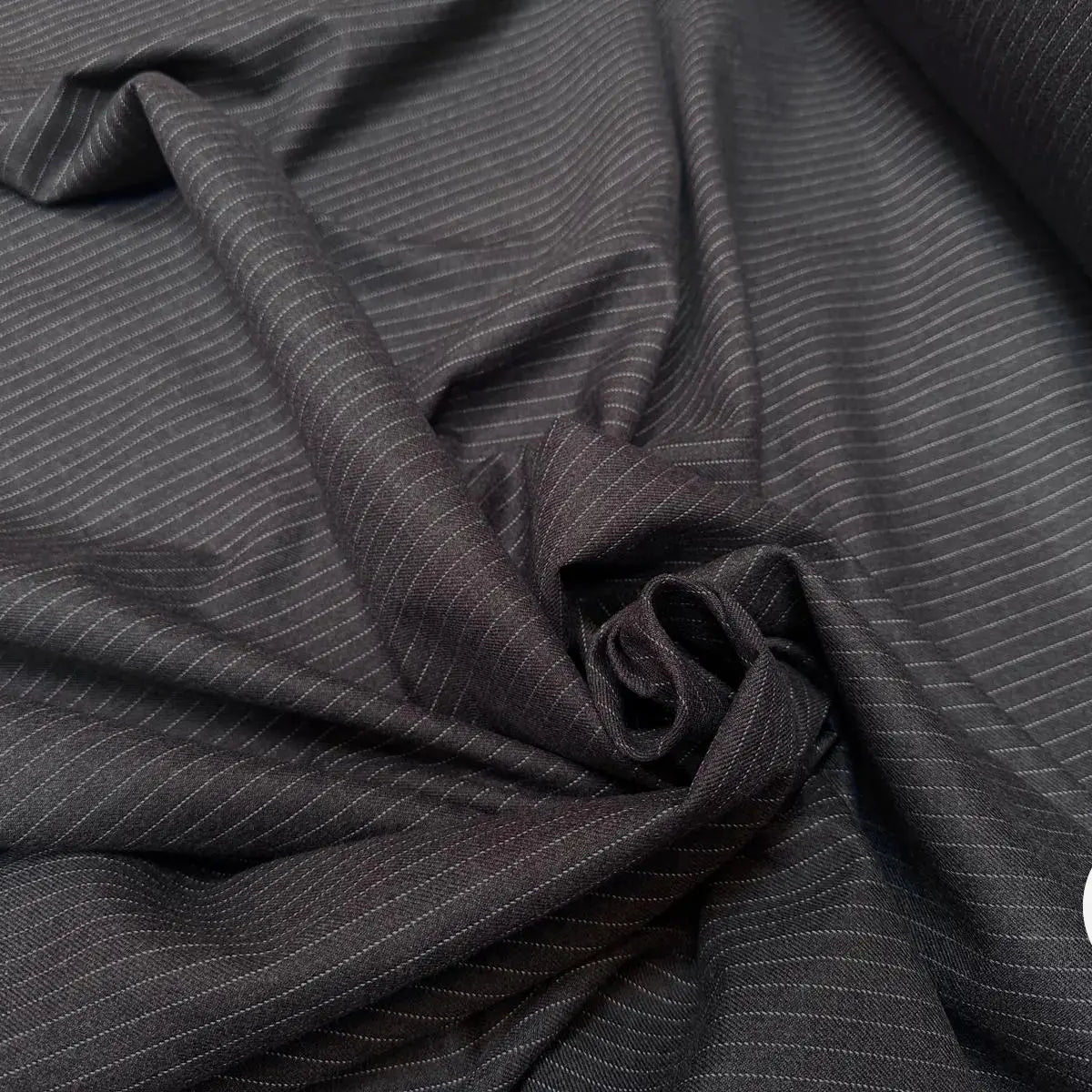 GABARDINE DE LAINE FINES RAYURES - My Little Coupon