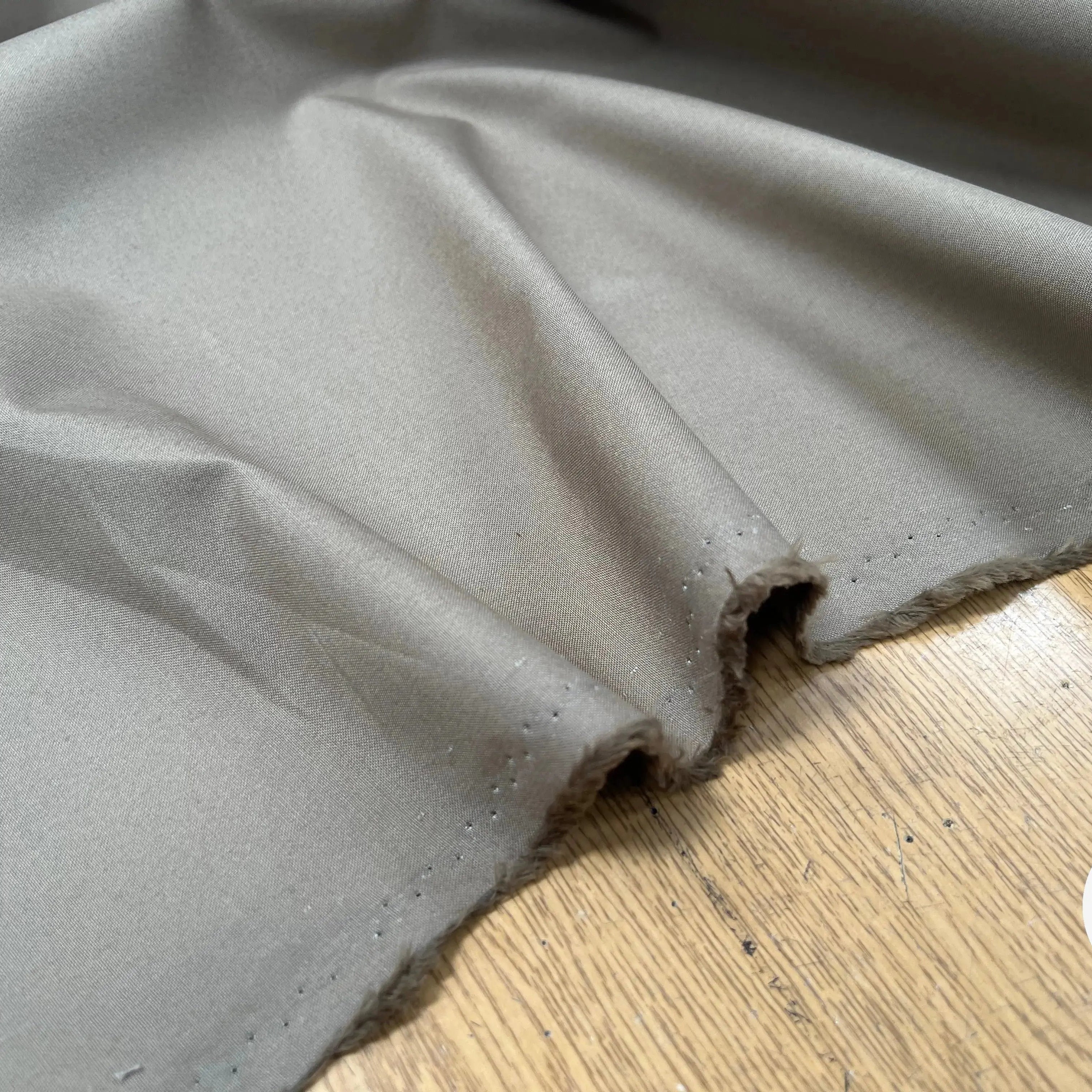 GABARDINE FINE CAMBRIC COTON TAUPE - My Little Coupon