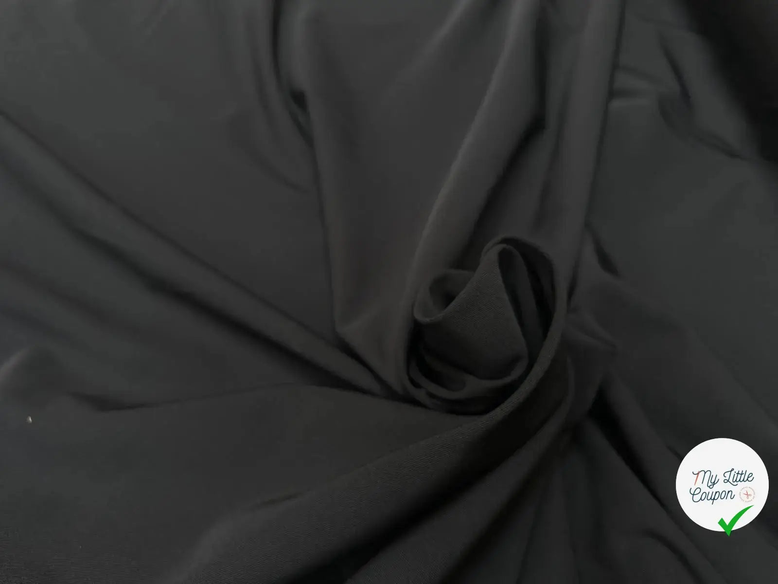 GABARDINE POLYAMIDE STRETCH NOIR MLC INTERN