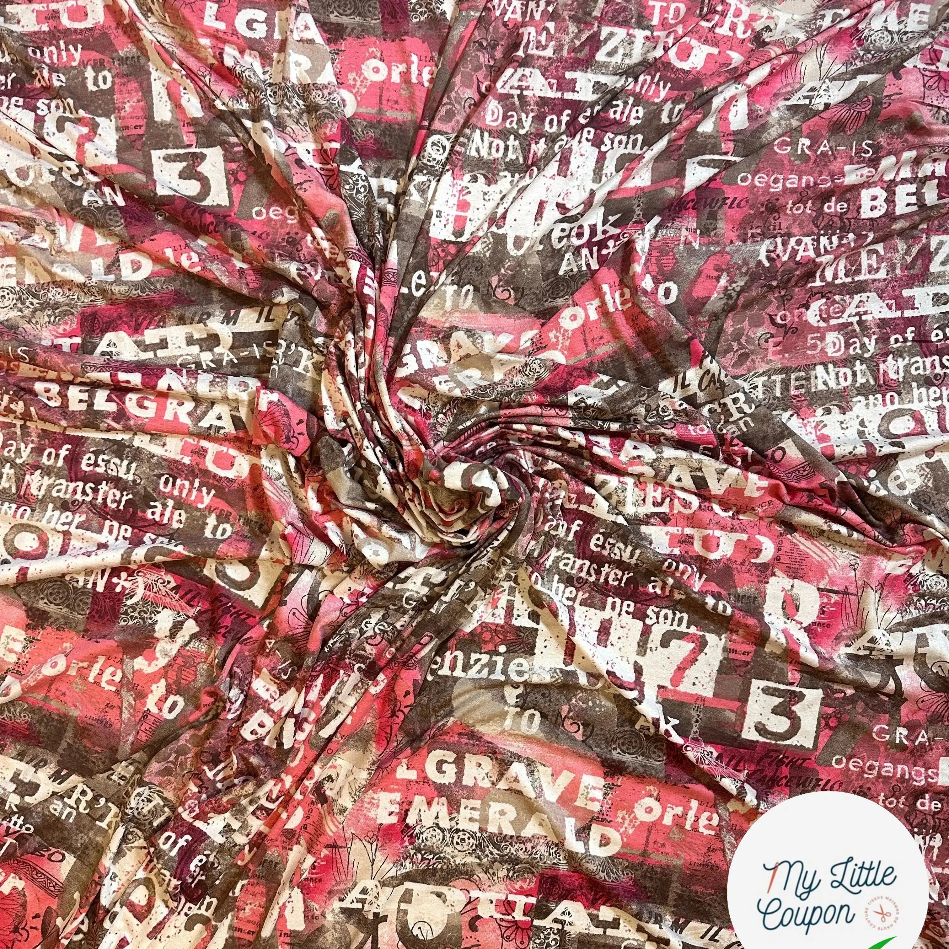 JERSEY VISCOSE KARL & ROSIE 3 - My Little Coupon