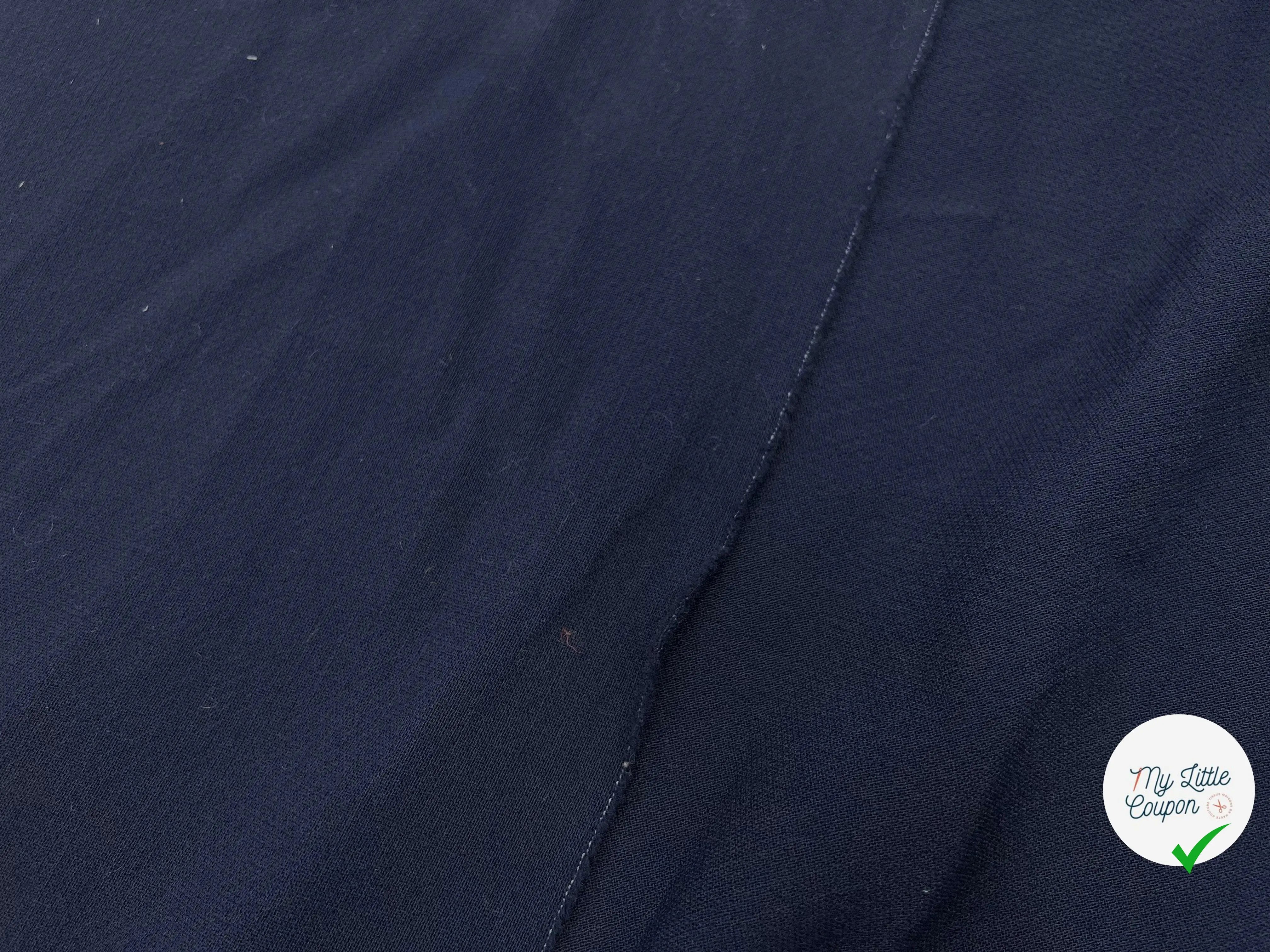 LAINAGE POUDRĂ NAVY - My Little Coupon - tissu - coudre