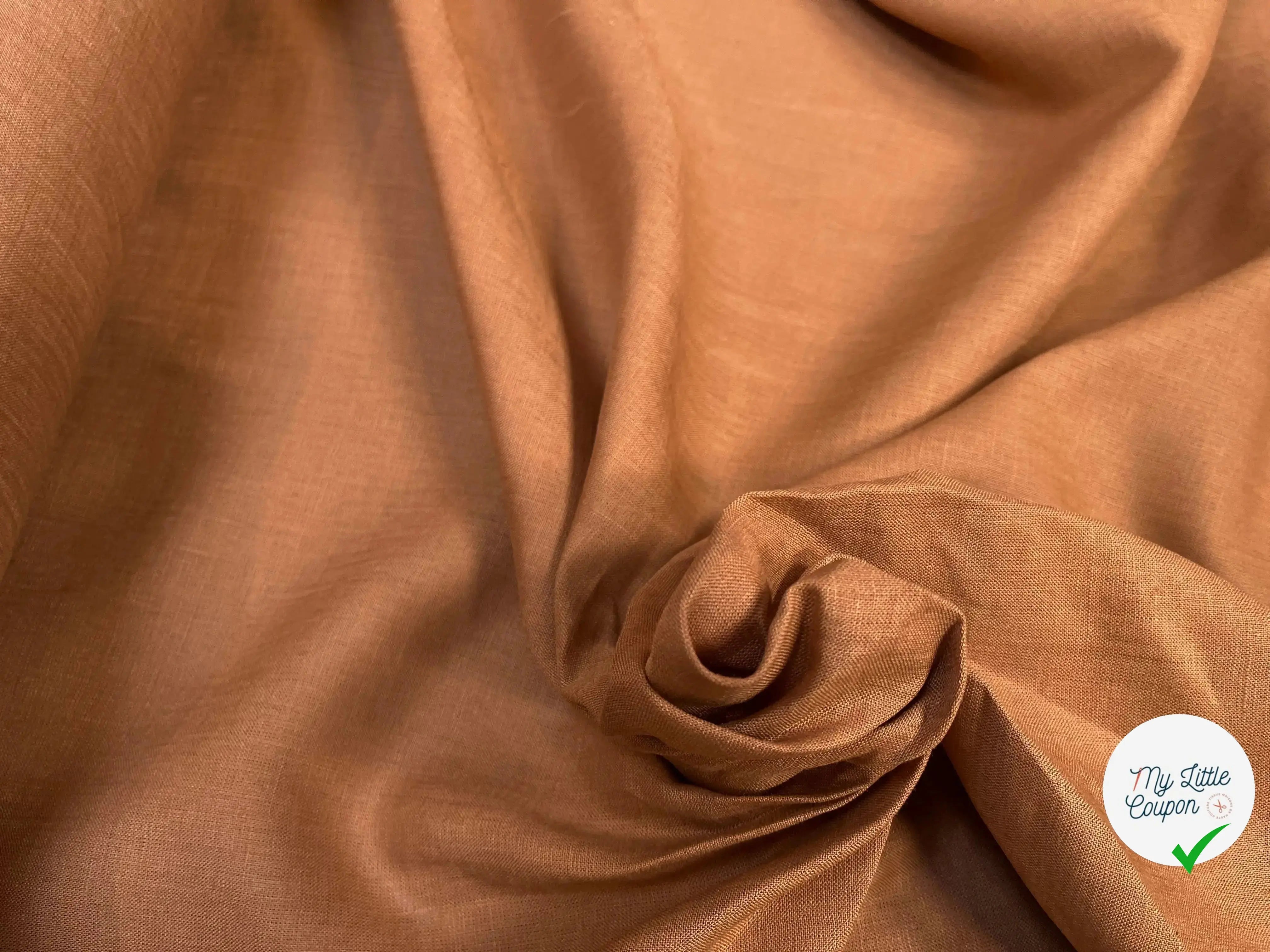 LIN UNI 100% LIN U68 NOISETTE - My Little Coupon