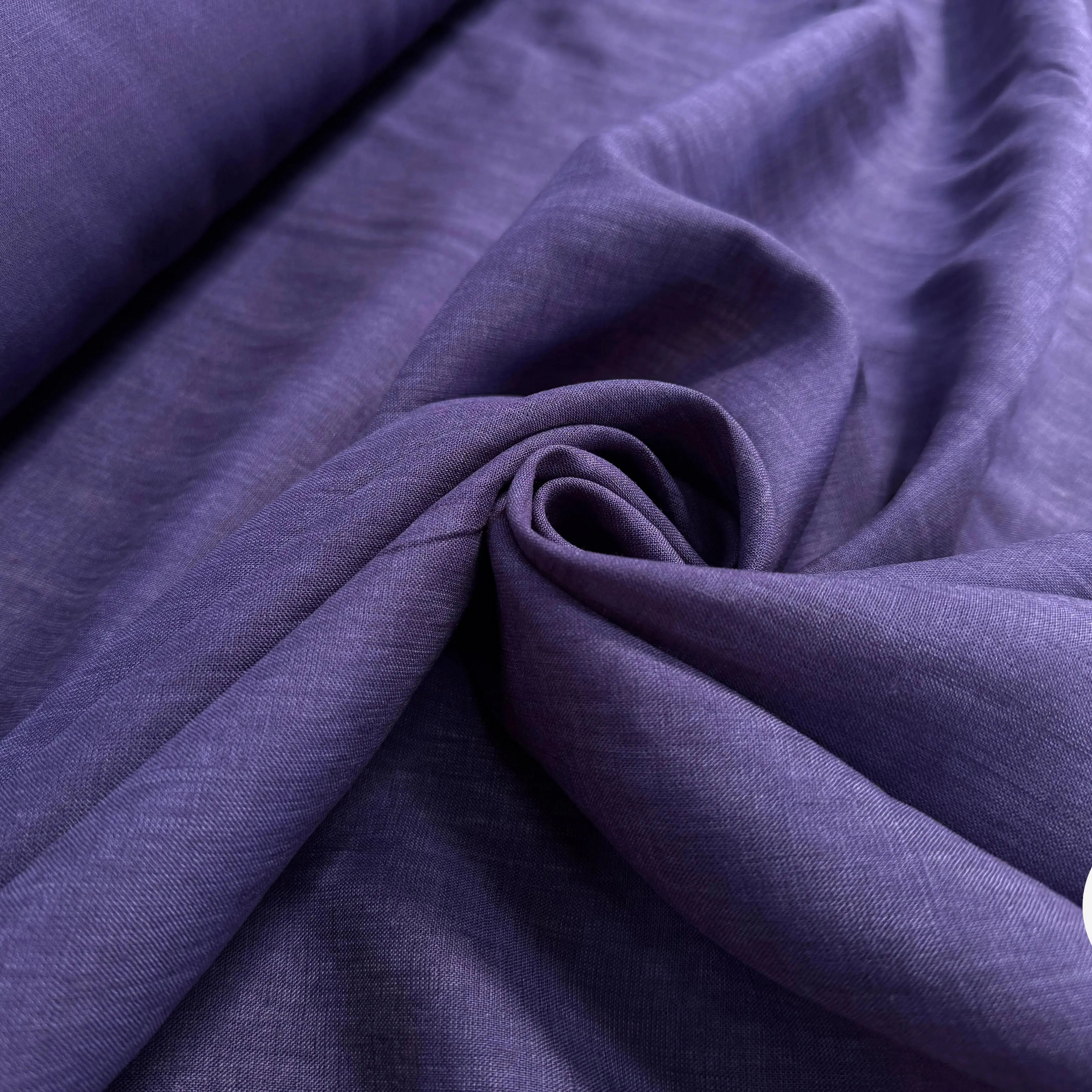 LIN VIOLET MAGENTA FONCÉ UNI - My Little Coupon