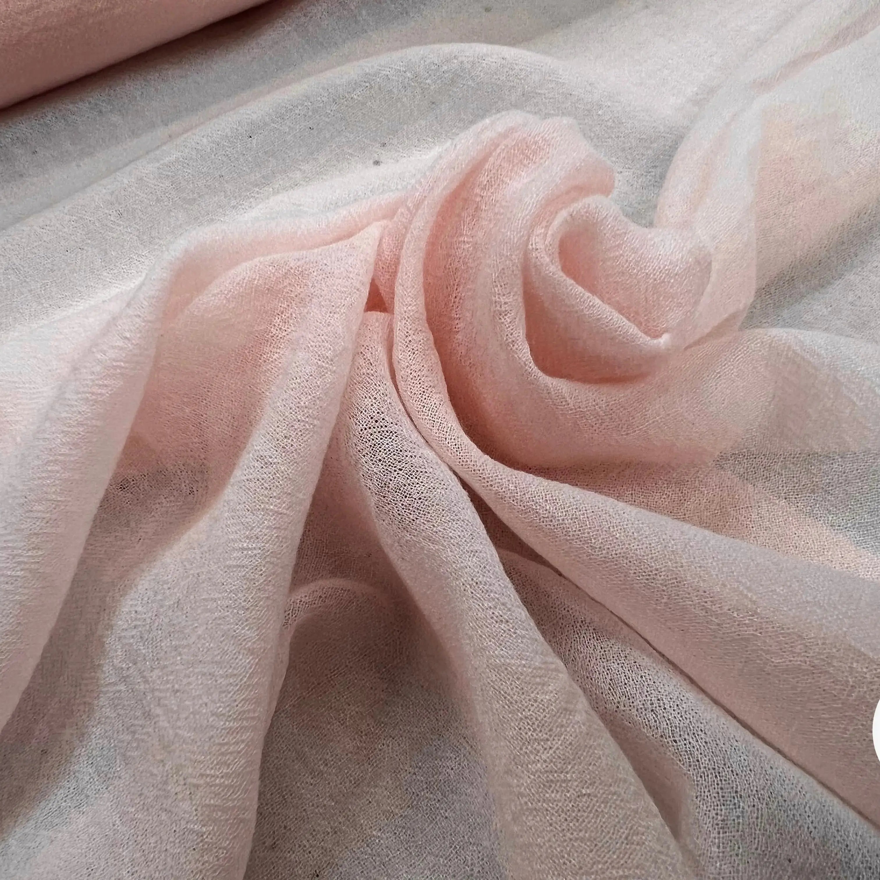 LOWER IMPACT WOOL GAUZE, Pansy Pink - My Little Coupon