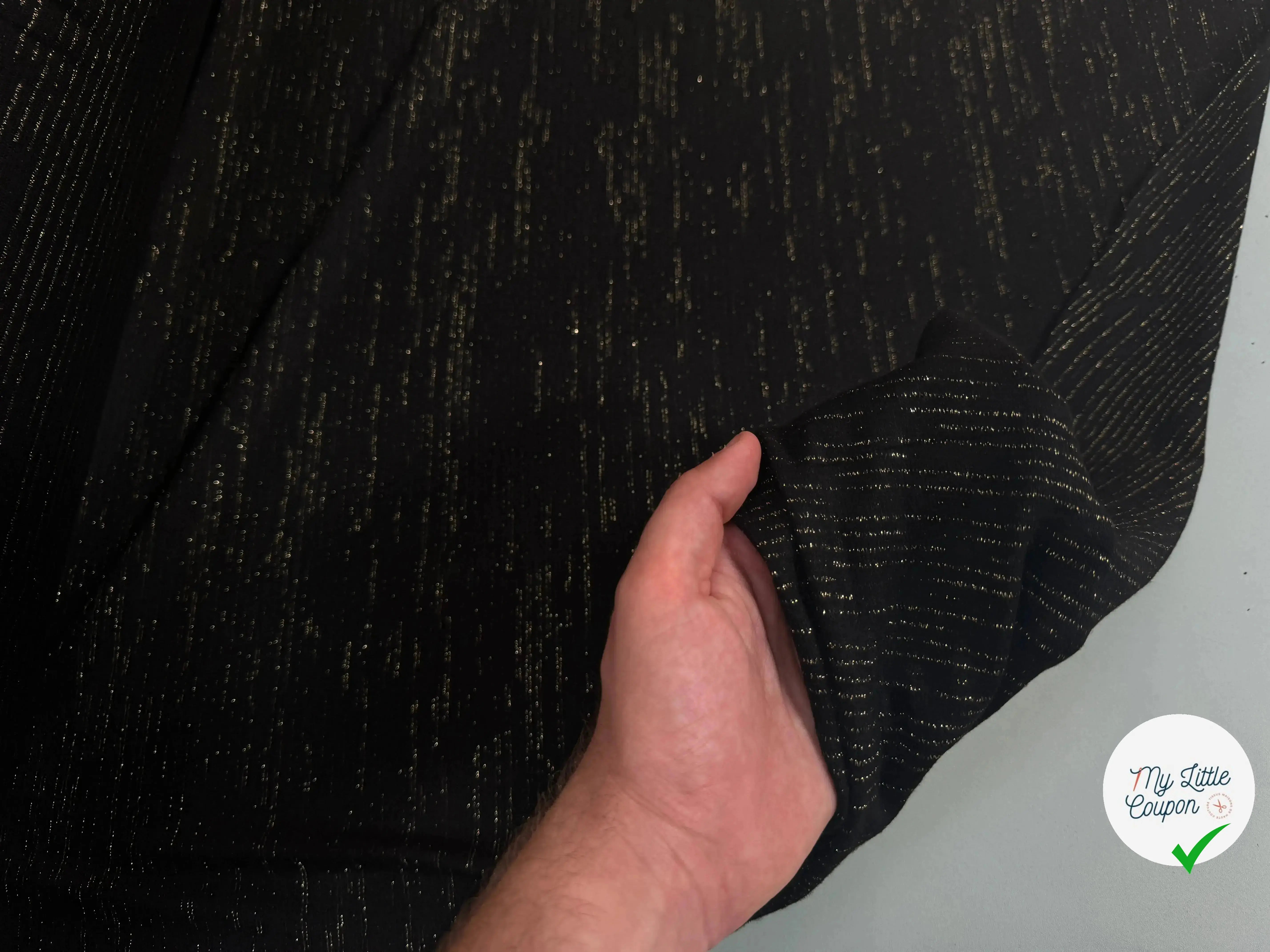 MAILLE DOUDOU VISCOSE LUREX - My Little Coupon