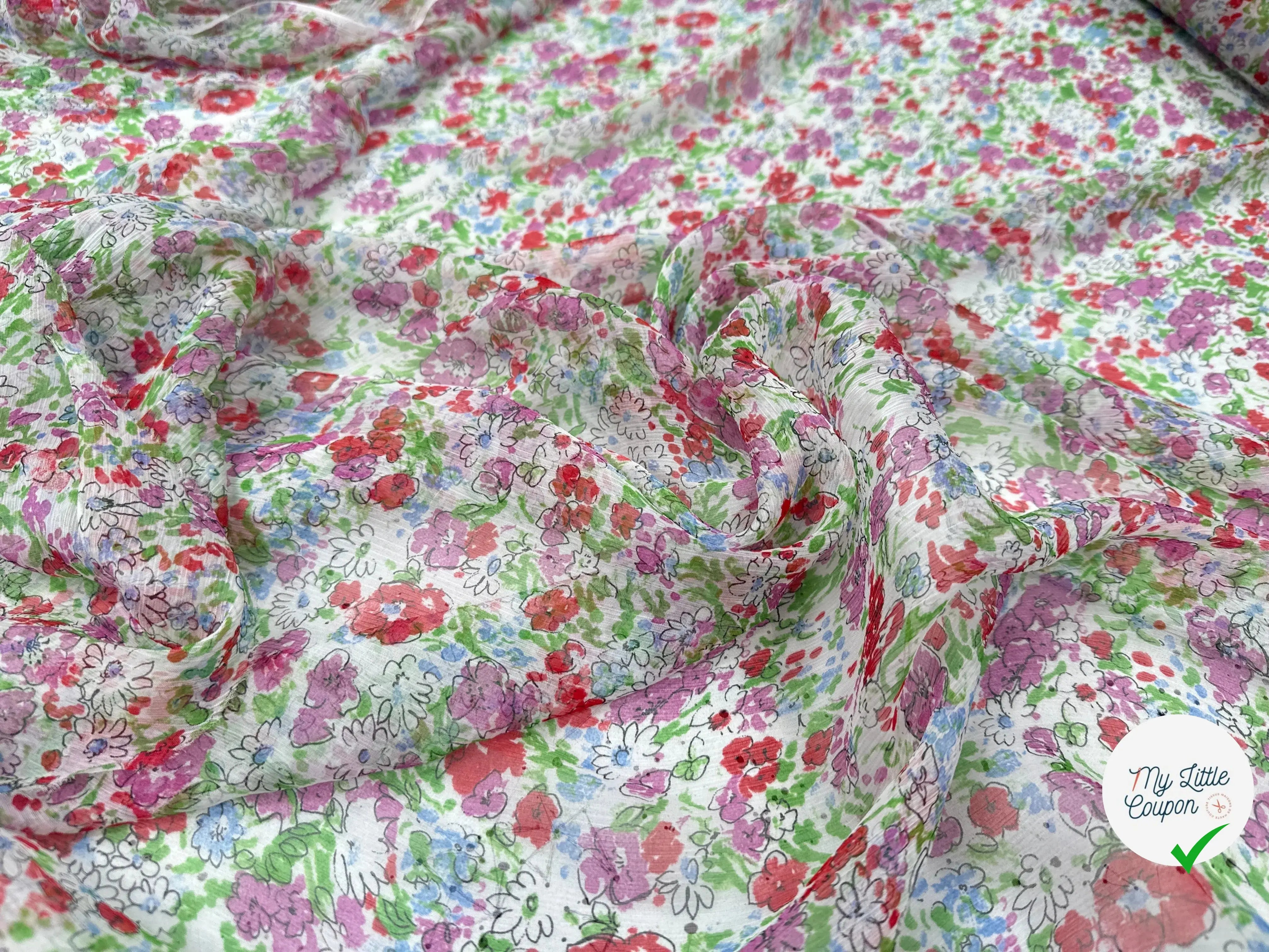 MOUSSELINE DE SOIE FLEURS MLC INTERN