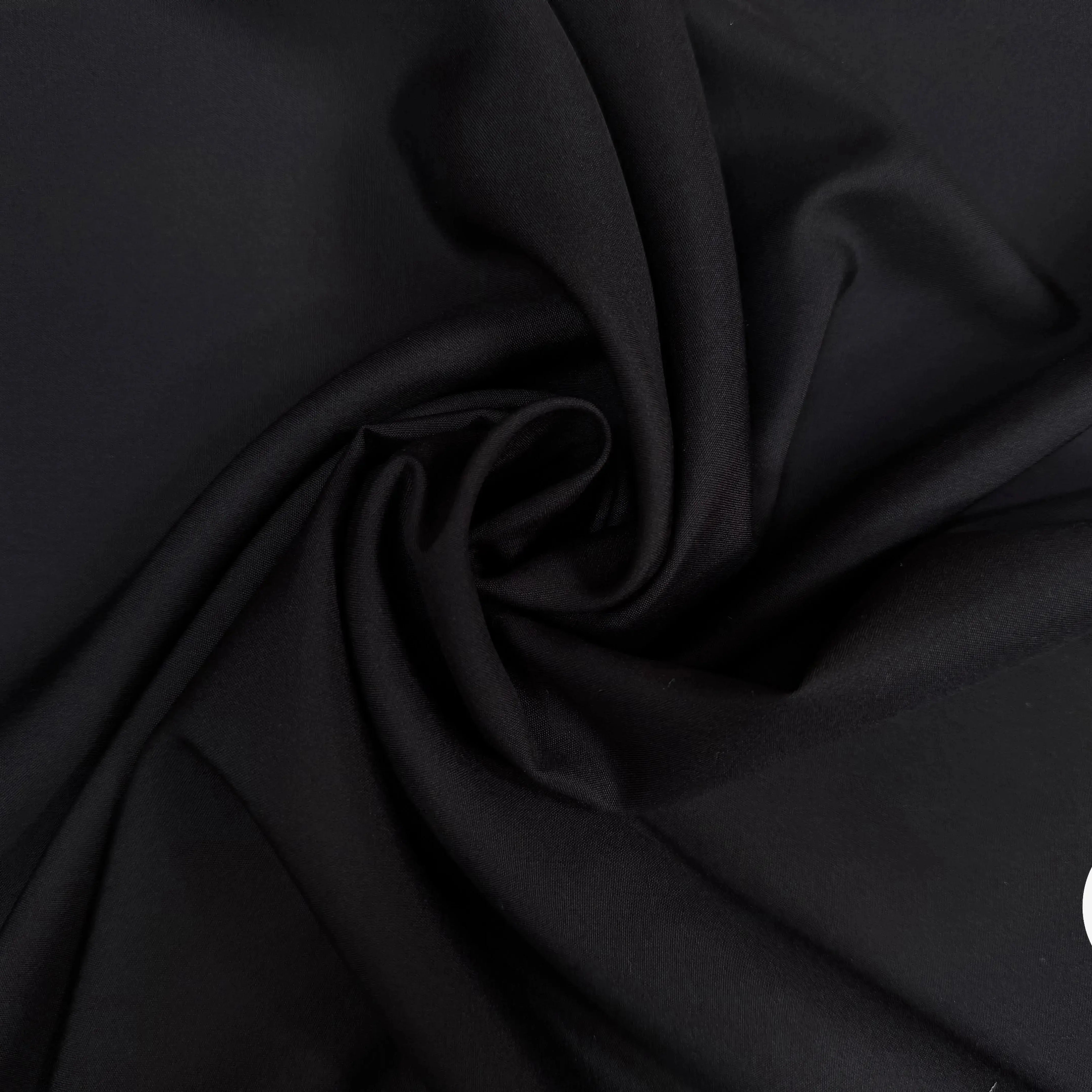 POPELINE DE SOIE, Black - My Little Coupon