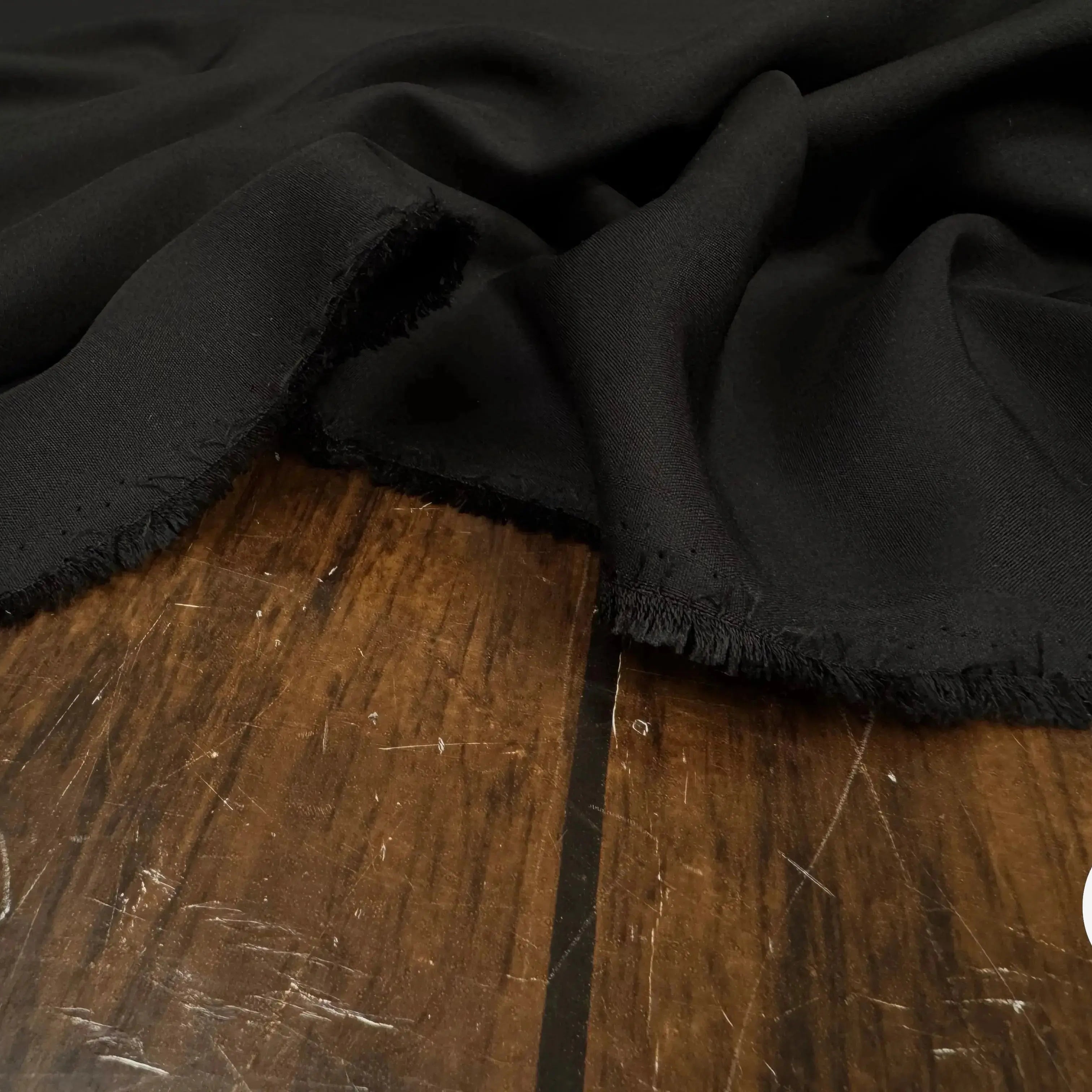 POPELINE DE SOIE, Black - My Little Coupon