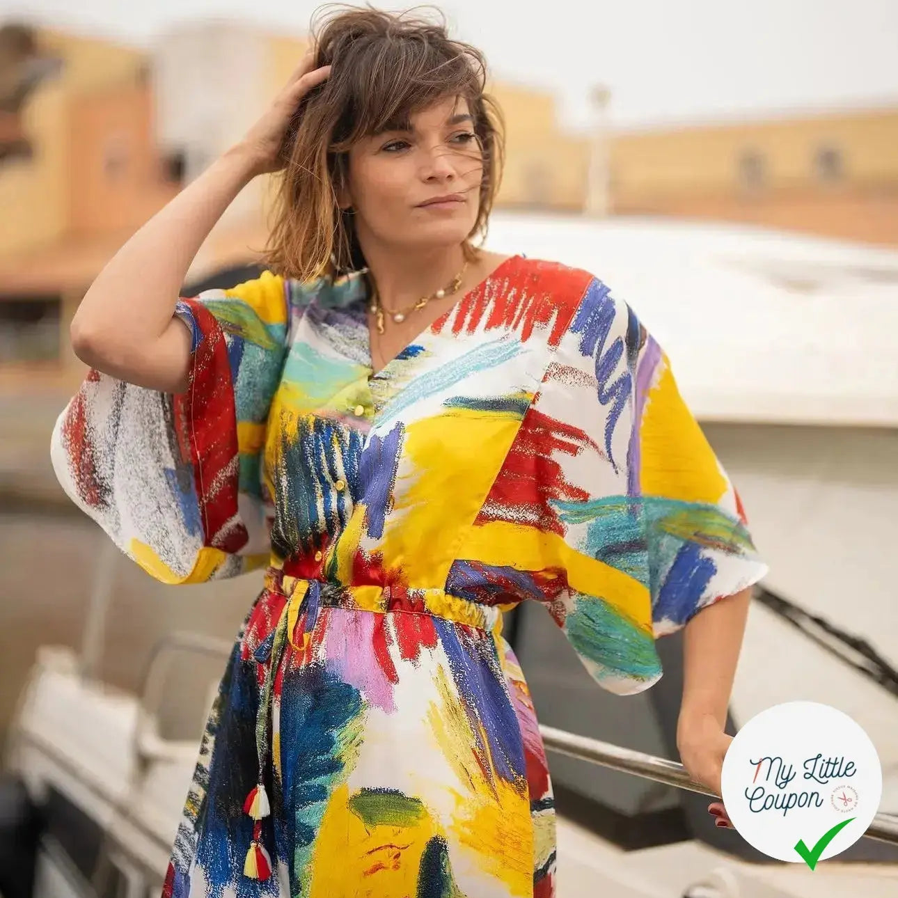 SATIN DE SOIE CHE MERAVIGLIA - My Little Coupon