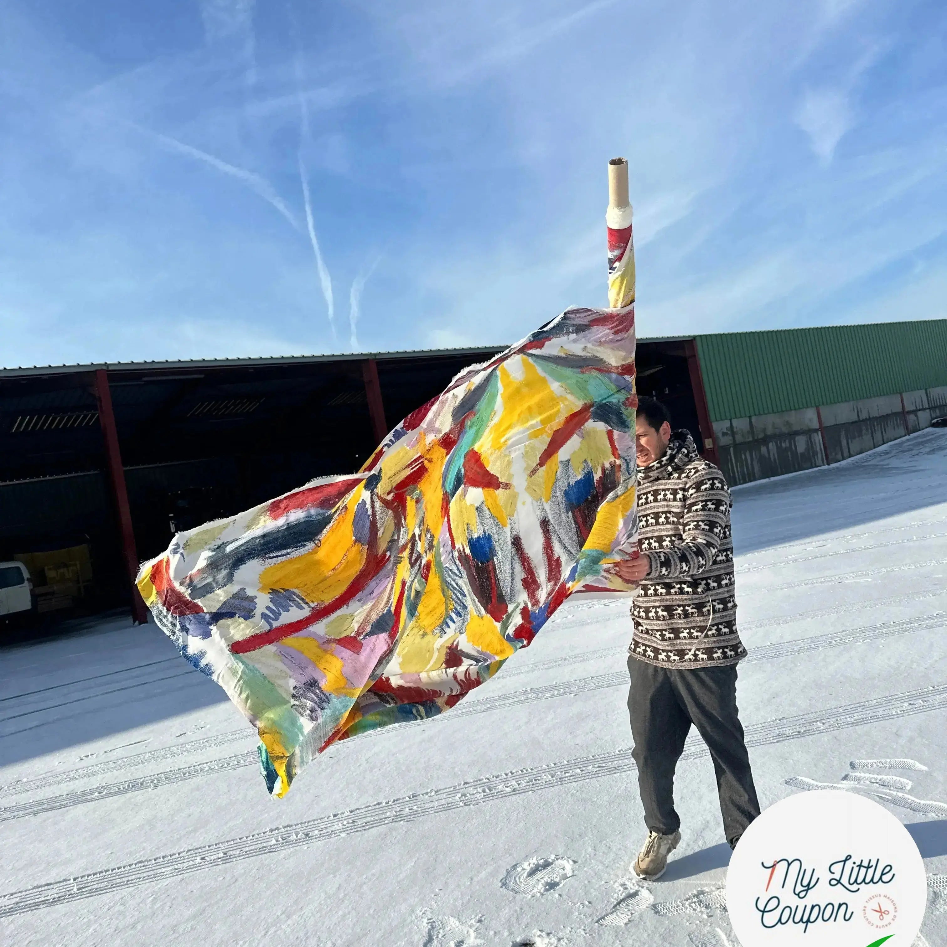 SATIN DE SOIE CHE MERAVIGLIA - My Little Coupon