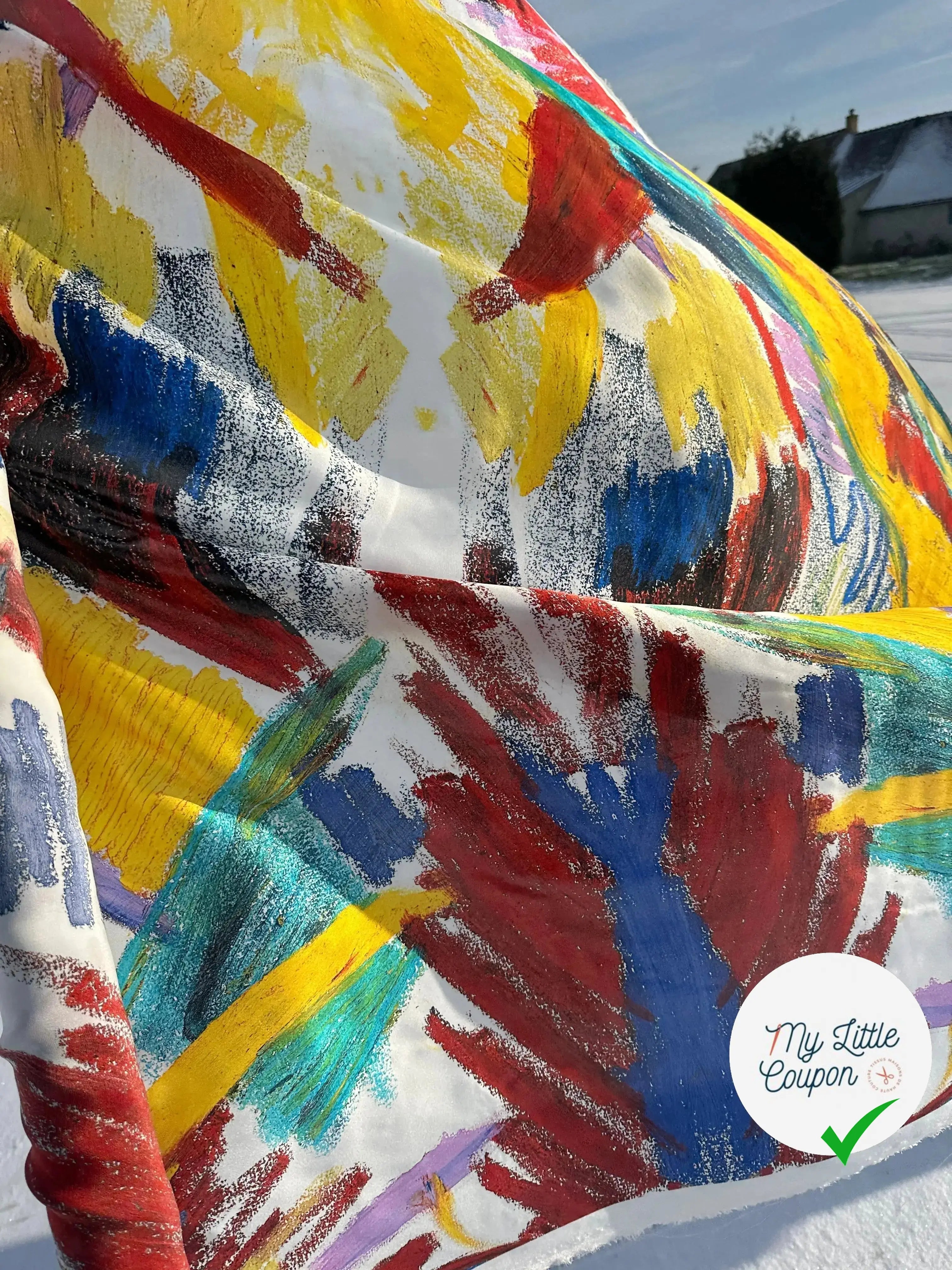 SATIN DE SOIE CHE MERAVIGLIA - My Little Coupon