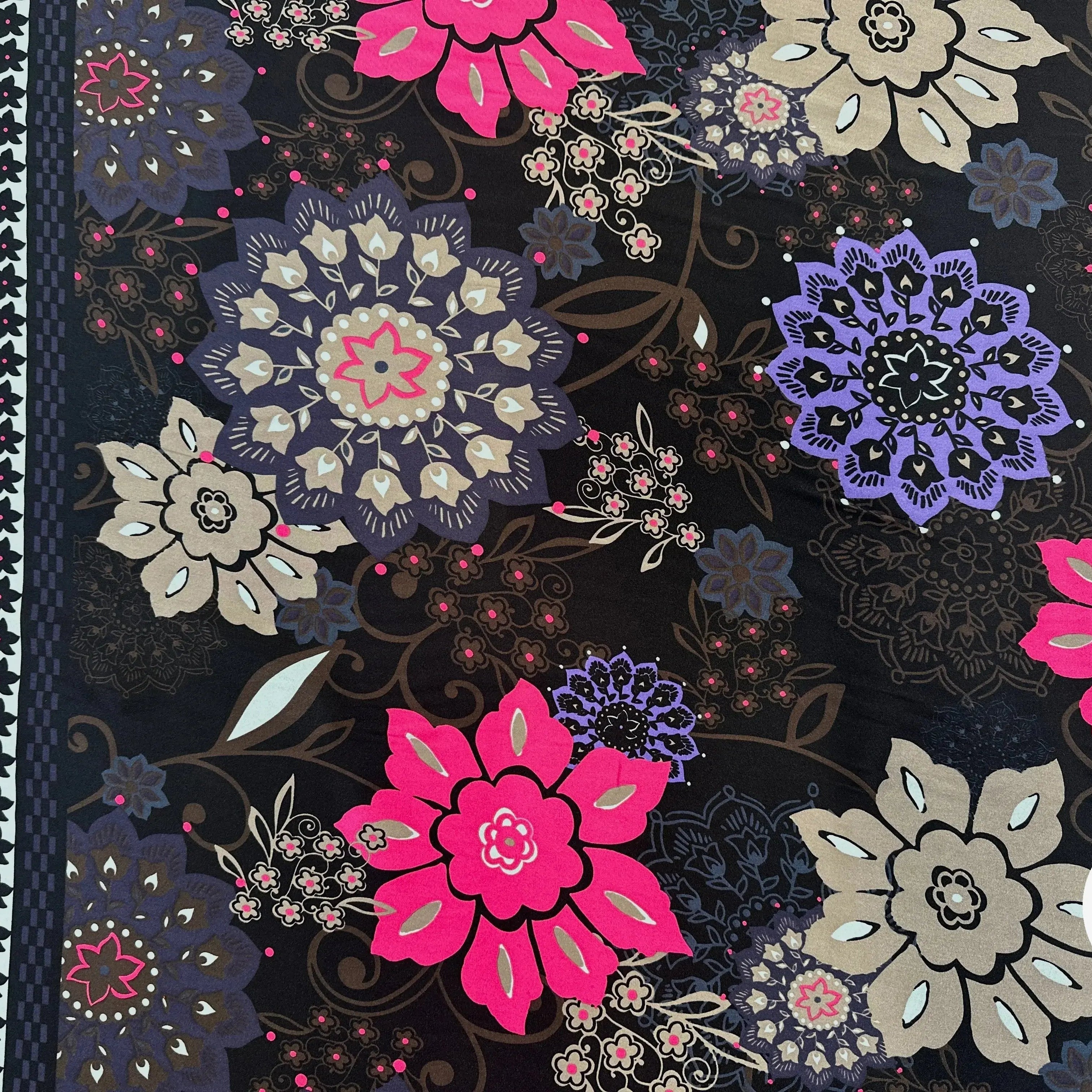 SATIN DE SOIE ITALIE FIORI MLC INTERN