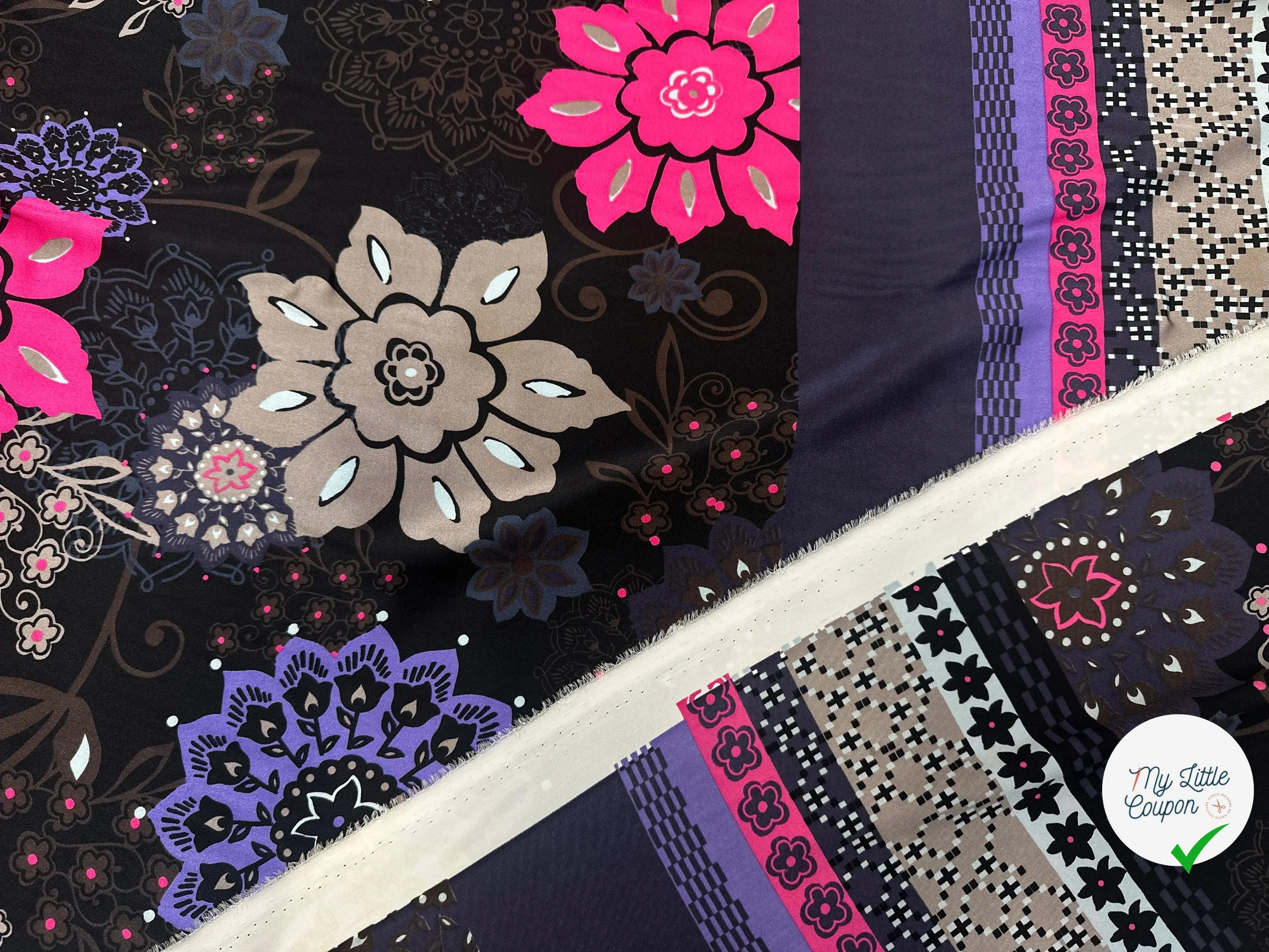 SATIN DE SOIE ITALIE FIORI MLC INTERN