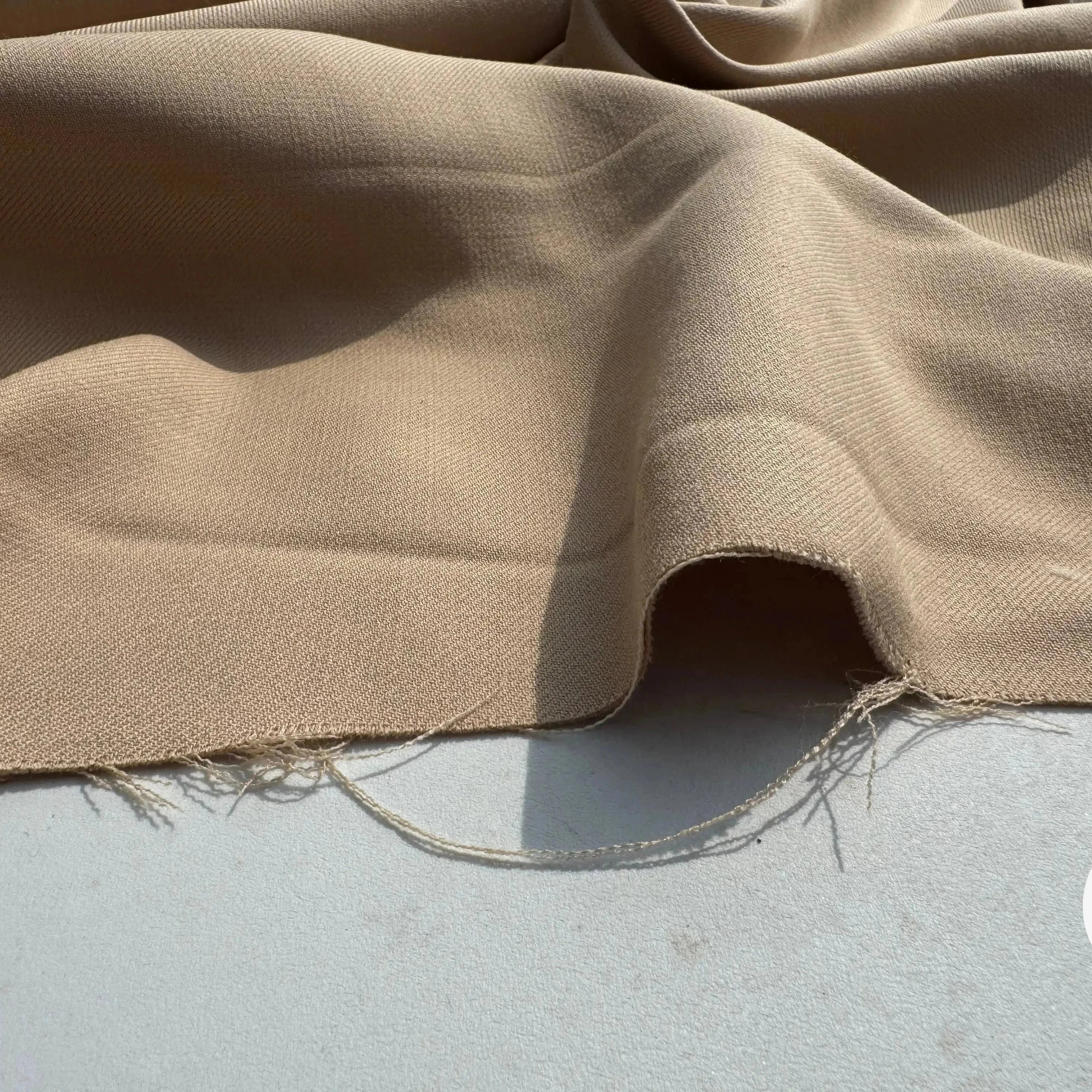 SOFT WOOL TWILL, Pearl Beige - My Little Coupon