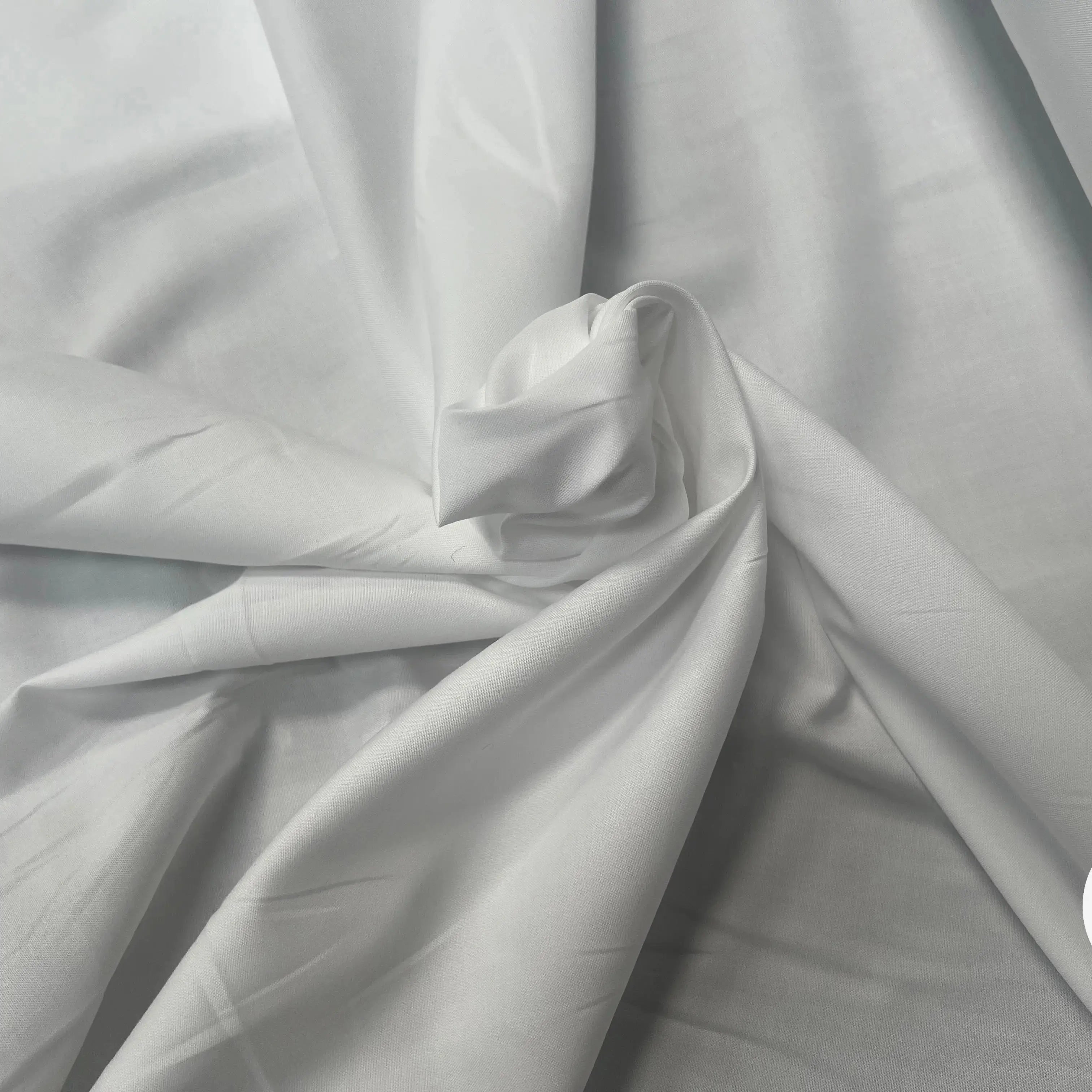 TISSU CHEMISE 100% COTON BLANC - My Little Coupon