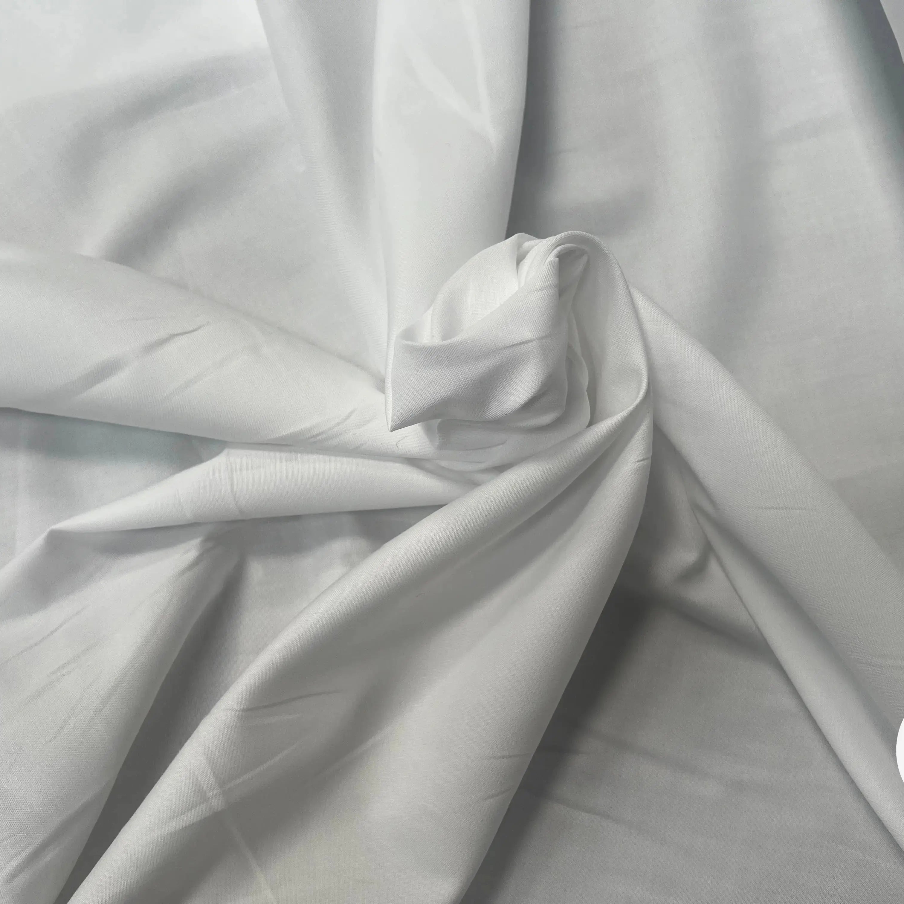 TISSU CHEMISE 100% COTON BLANC - My Little Coupon