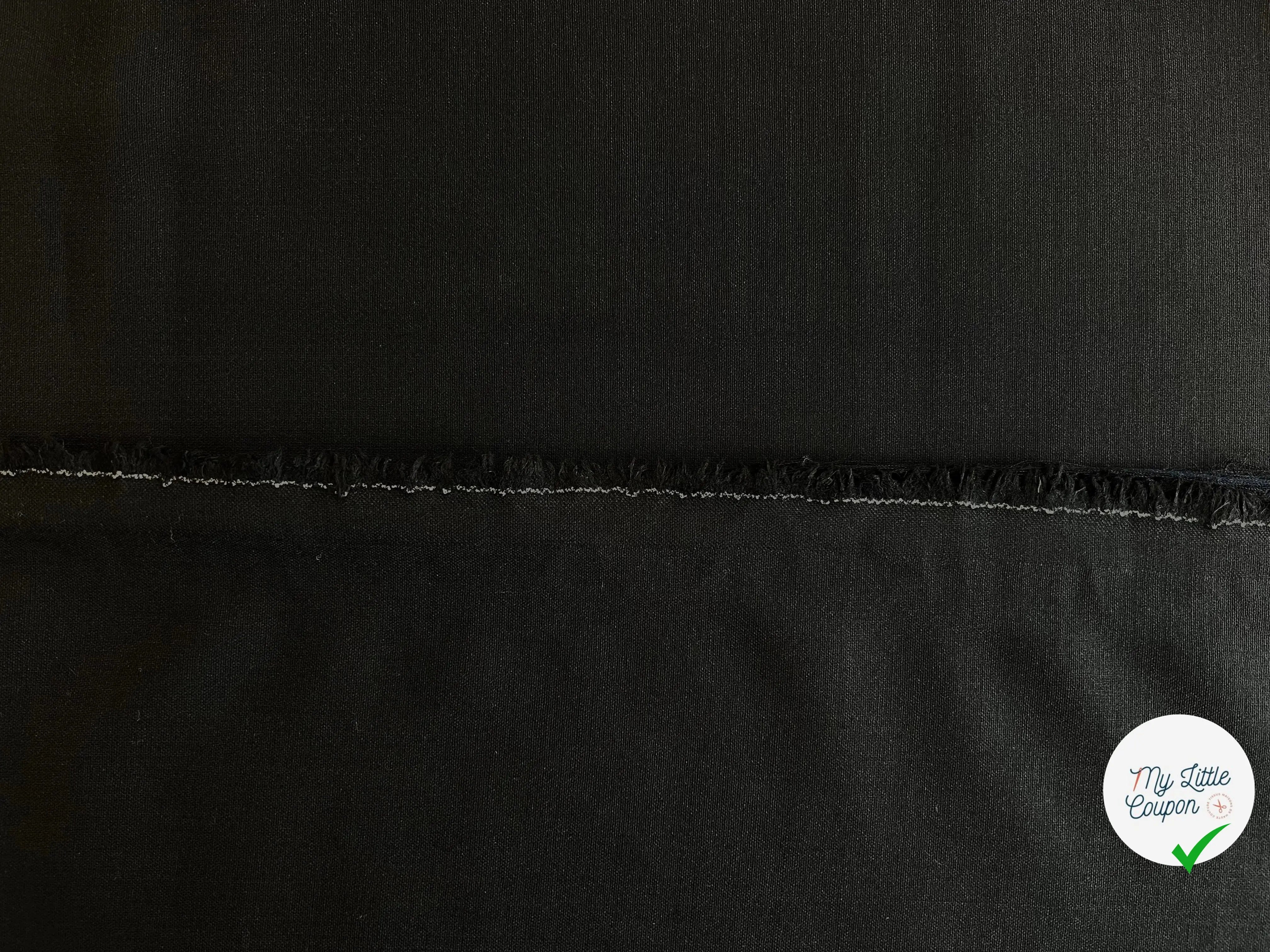 TOILE DE LAINE EFFET DE TRANSPARENCE - My Little Coupon - tissu - coudre